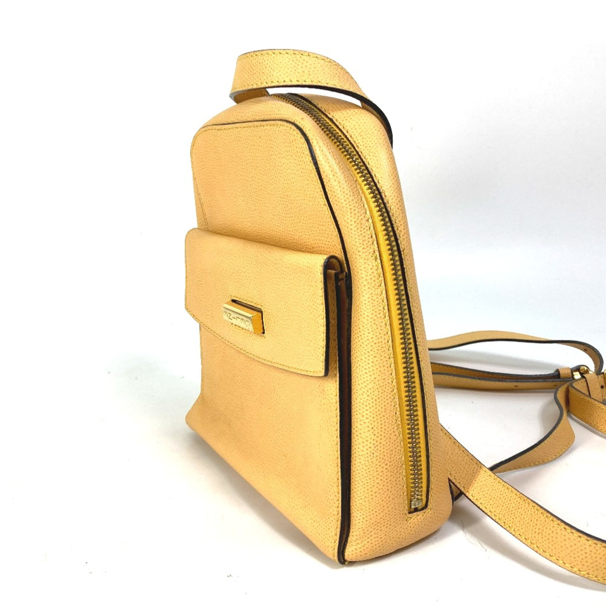 Celine Beige Leather Backpack (Pre-Owned)