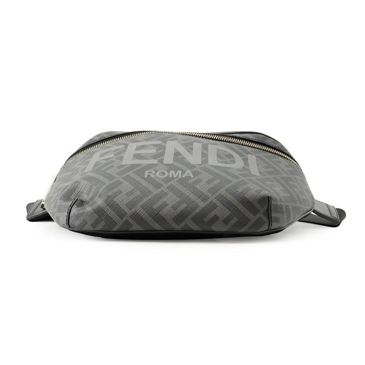 Fendi Zucca Gray Pvc Handbag Sling Bag (Pre-Owned)