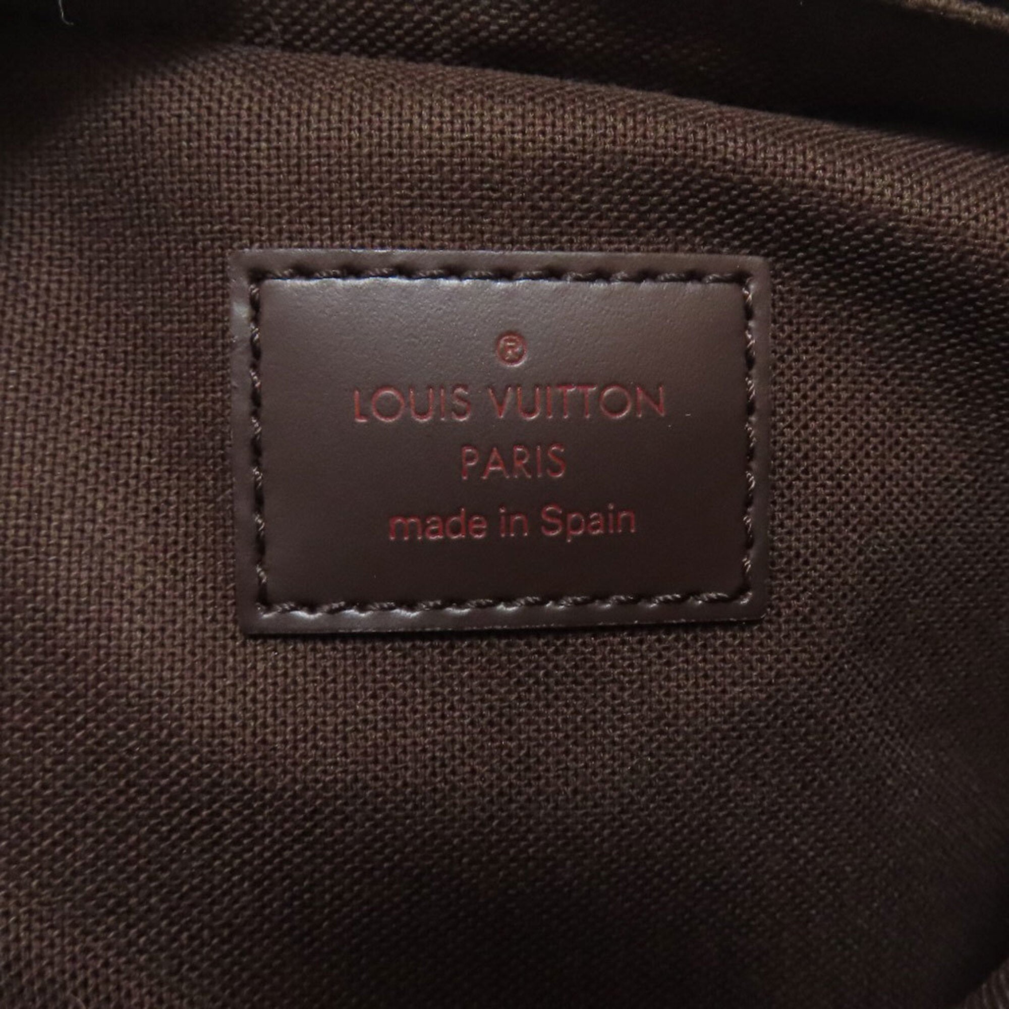 Louis Vuitton Damier Damier Canvas Ebene Damier Canvas Sling Bag (Pre-Owned)