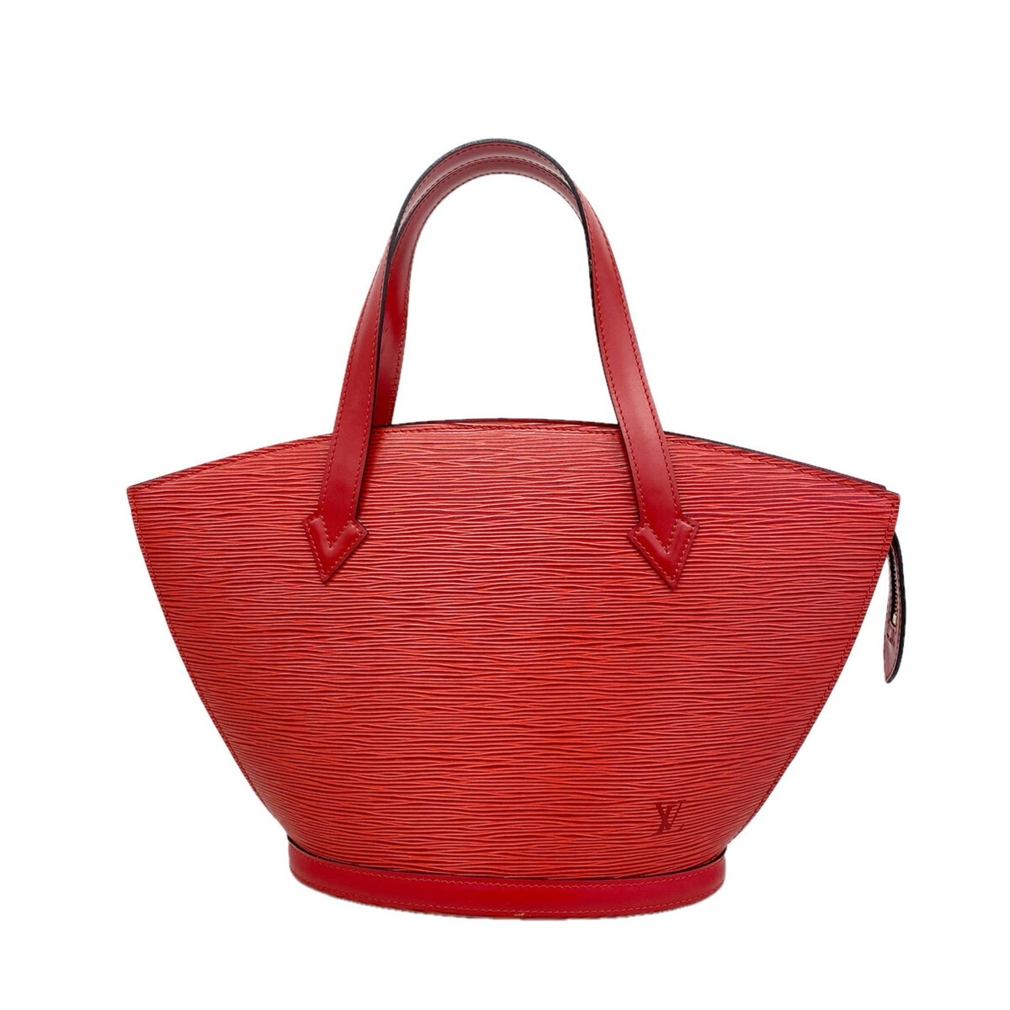 Louis Vuitton Castilian Red Handbag (Pre-Owned)