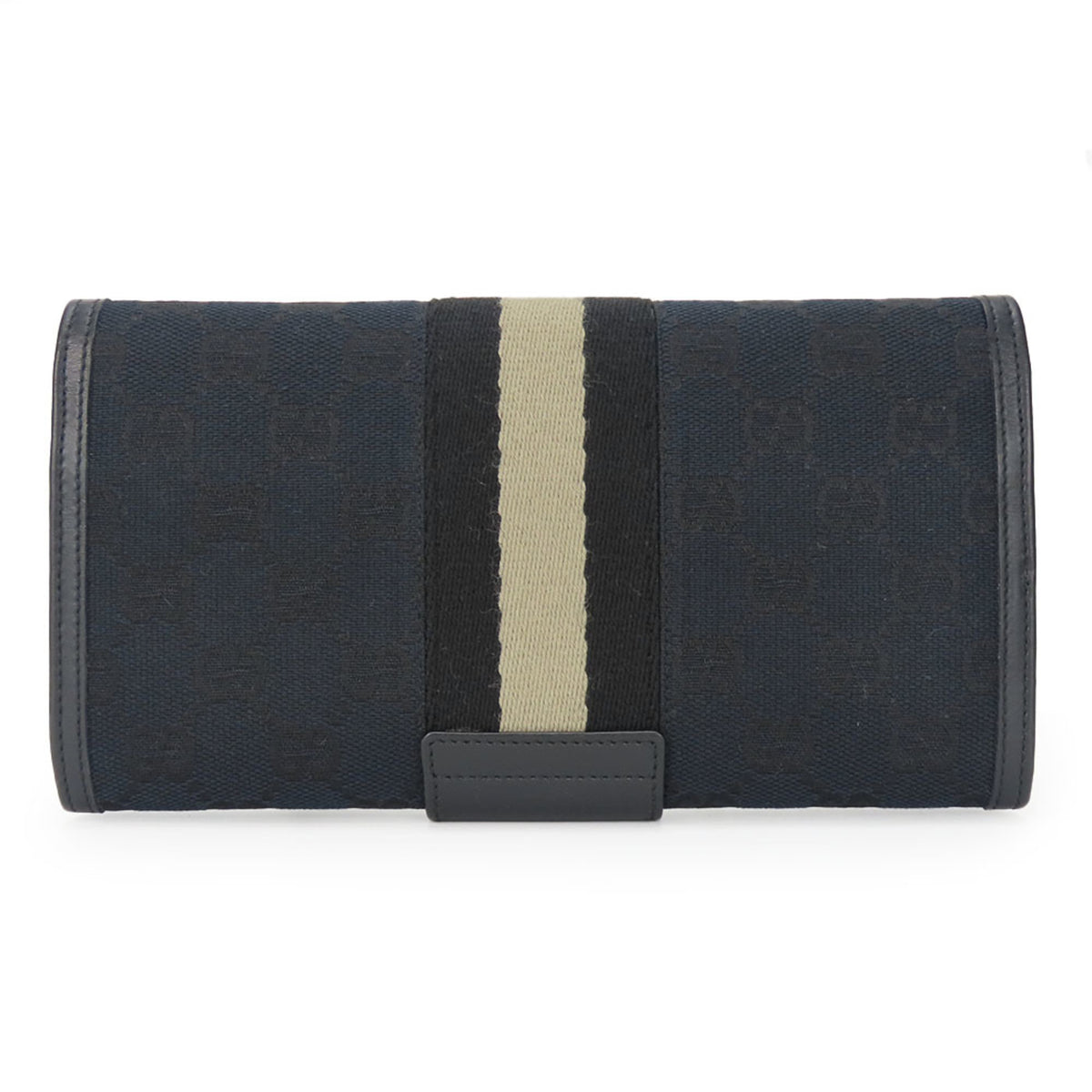 Gucci Black Gg Canvas Coin Purse/Coin Case (Pre-Owned)