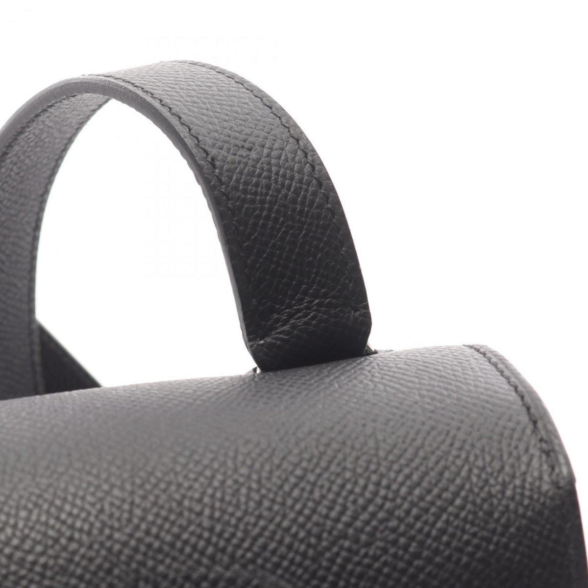 Hermes Black Leather Shoulder Bag (Pre-Owned)