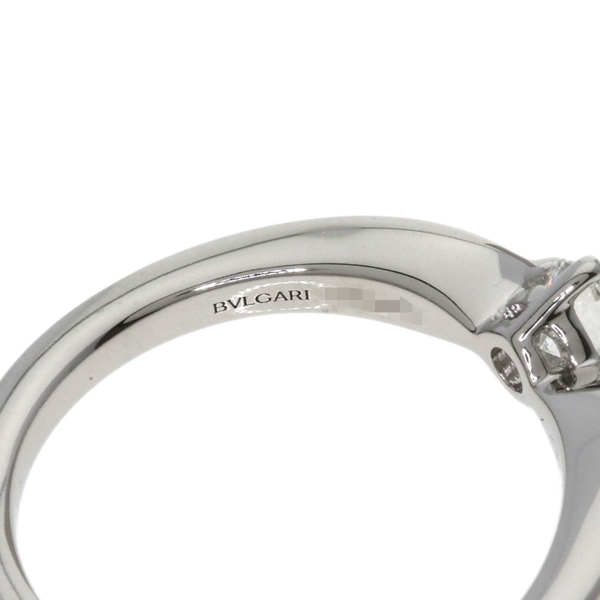 Bvlgari Platinum 950 Band Ring (Pre-Owned)