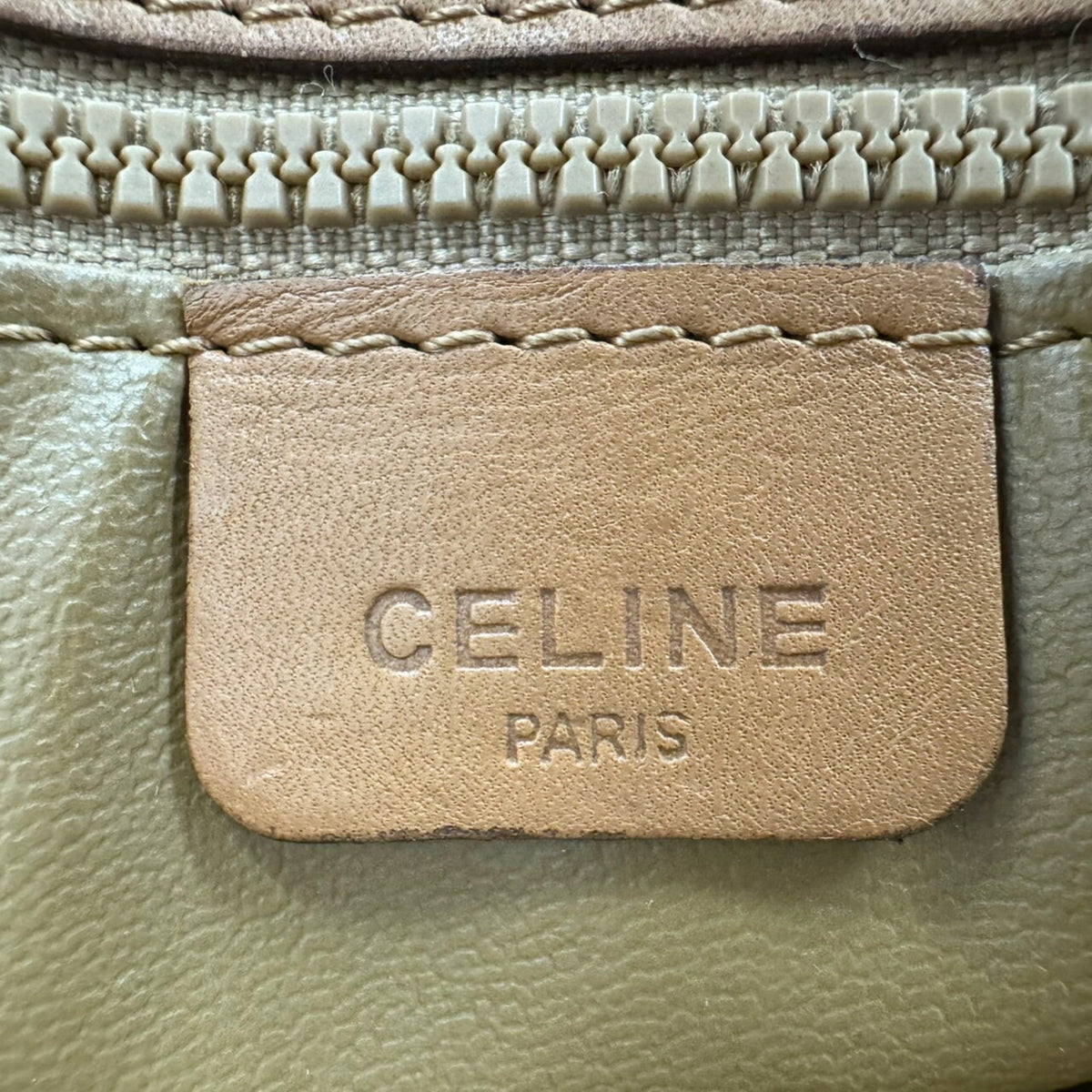 Celine Brown Pvc Shoulder Bag (Pre-Owned)