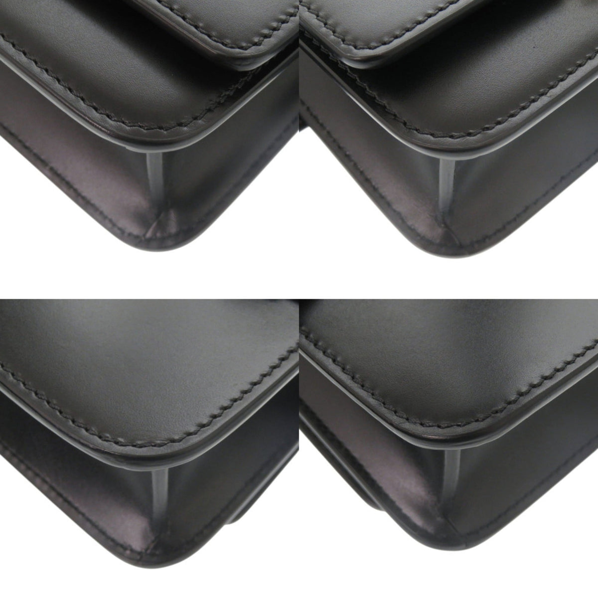 Burberry Black Leather Fanny Pack (Pre-Owned)