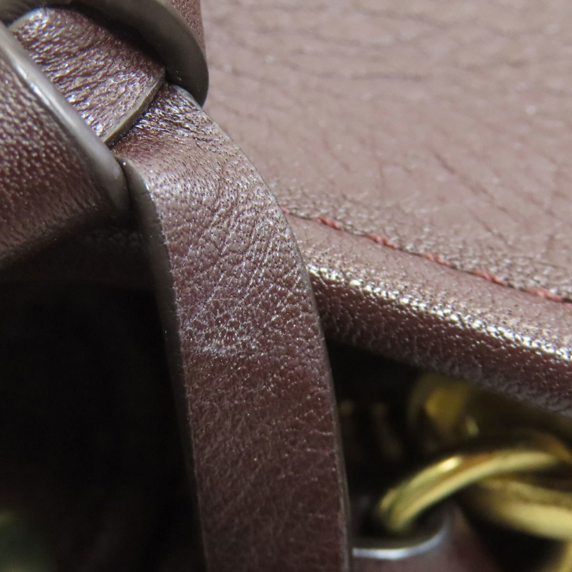 Coach Dark Brown Leather Shoulder Bag (Pre-Owned)