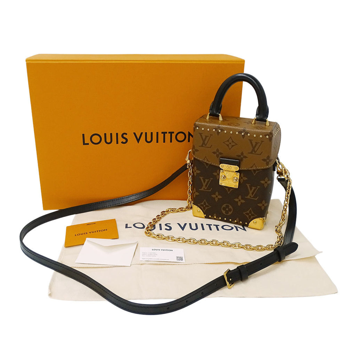 Louis Vuitton Brown Monogram Handbag Shoulder Bag (Pre-Owned)