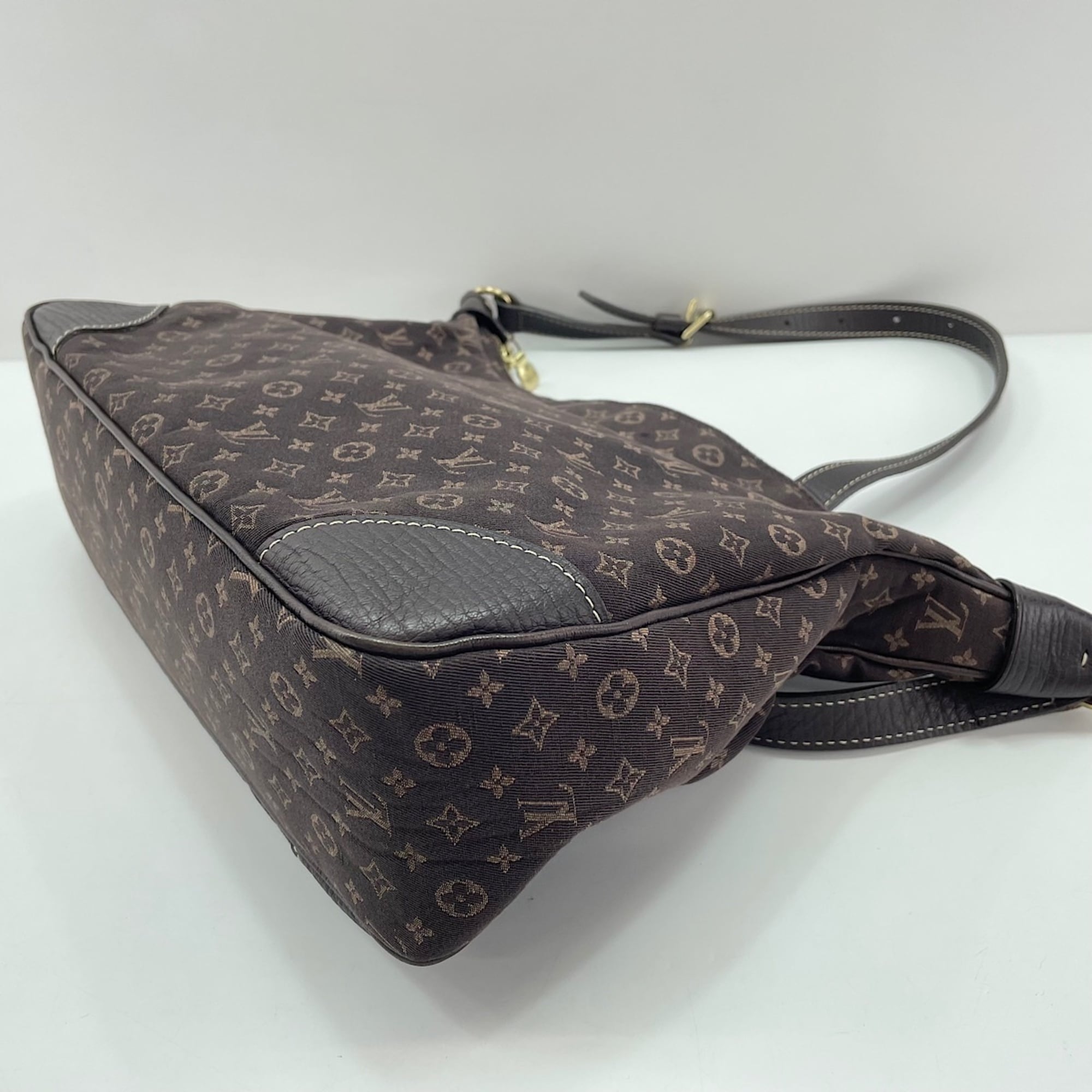 Louis Vuitton Monogram Mini Lin Brown Monogram Mini Lin Shoulder Bag (Pre-Owned)