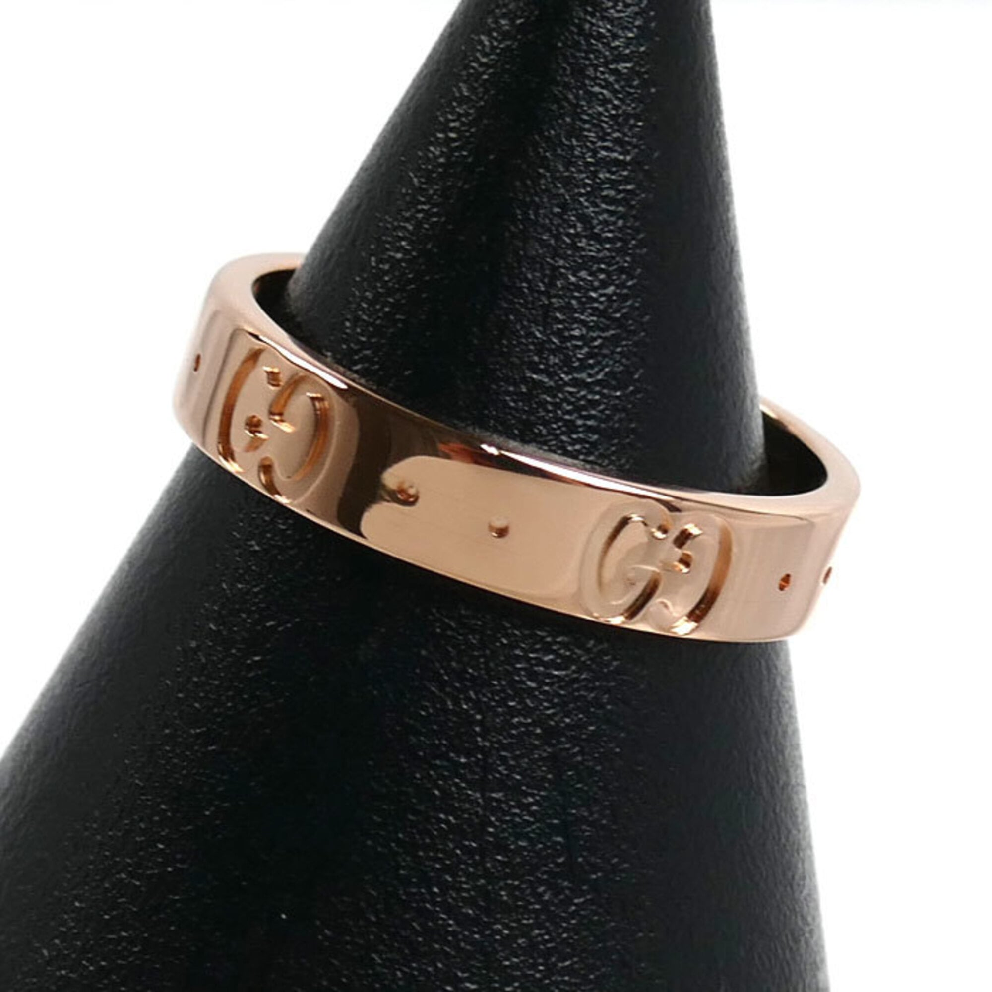 Gucci Pink Gold (18K) Band Ring (Pre-Owned)