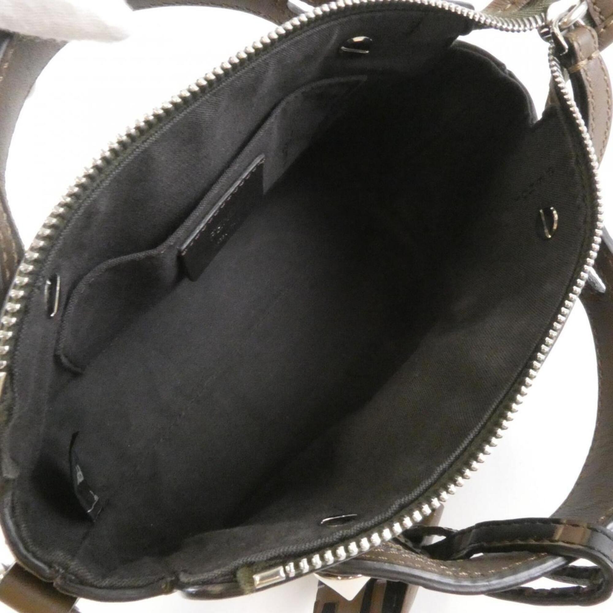 Fendi Brown Leather Handbag (Pre-Owned)