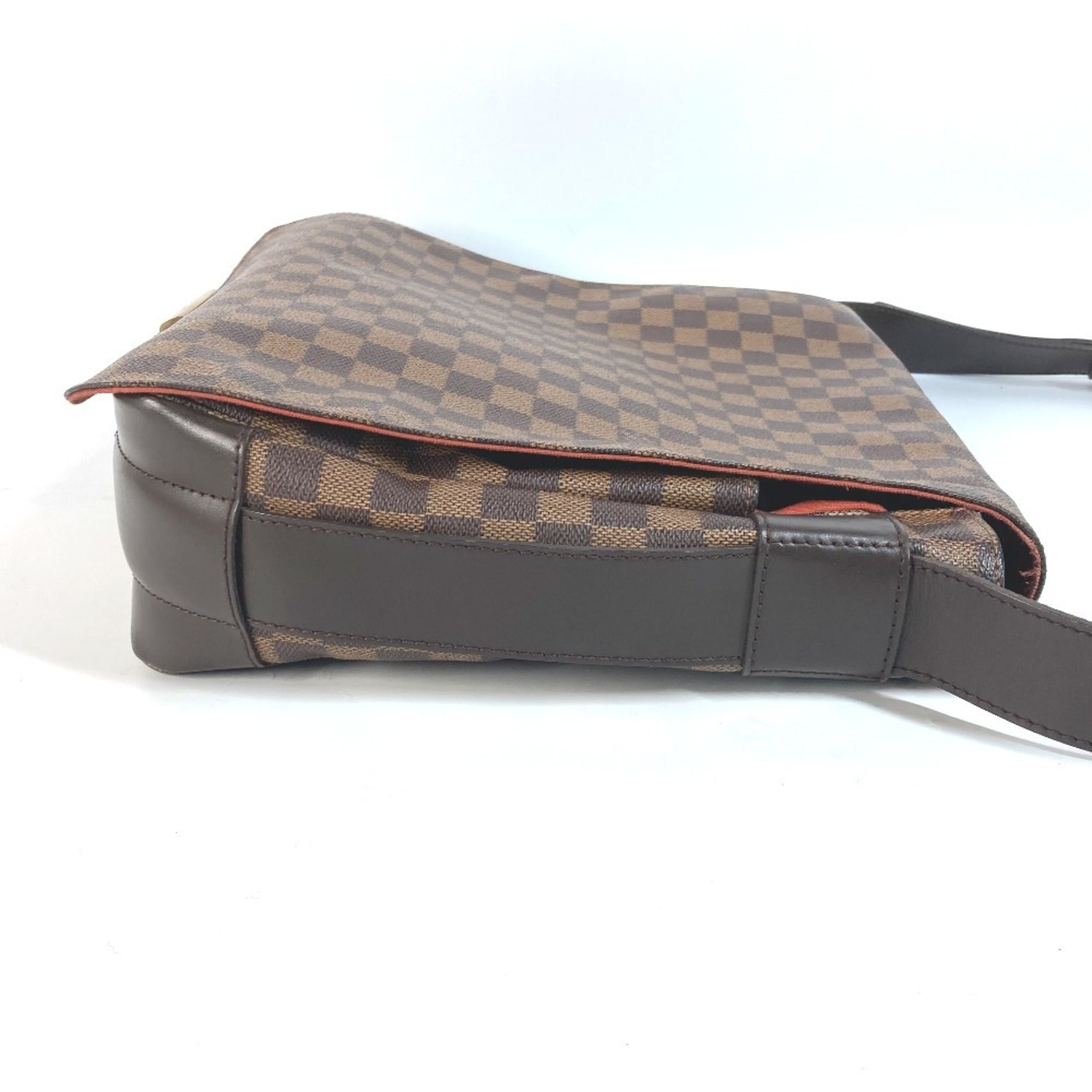 Louis Vuitton Brown Damier Canvas Ebene Damier Canvas Messenger Bag Shoulder Bag (Pre-Owned)