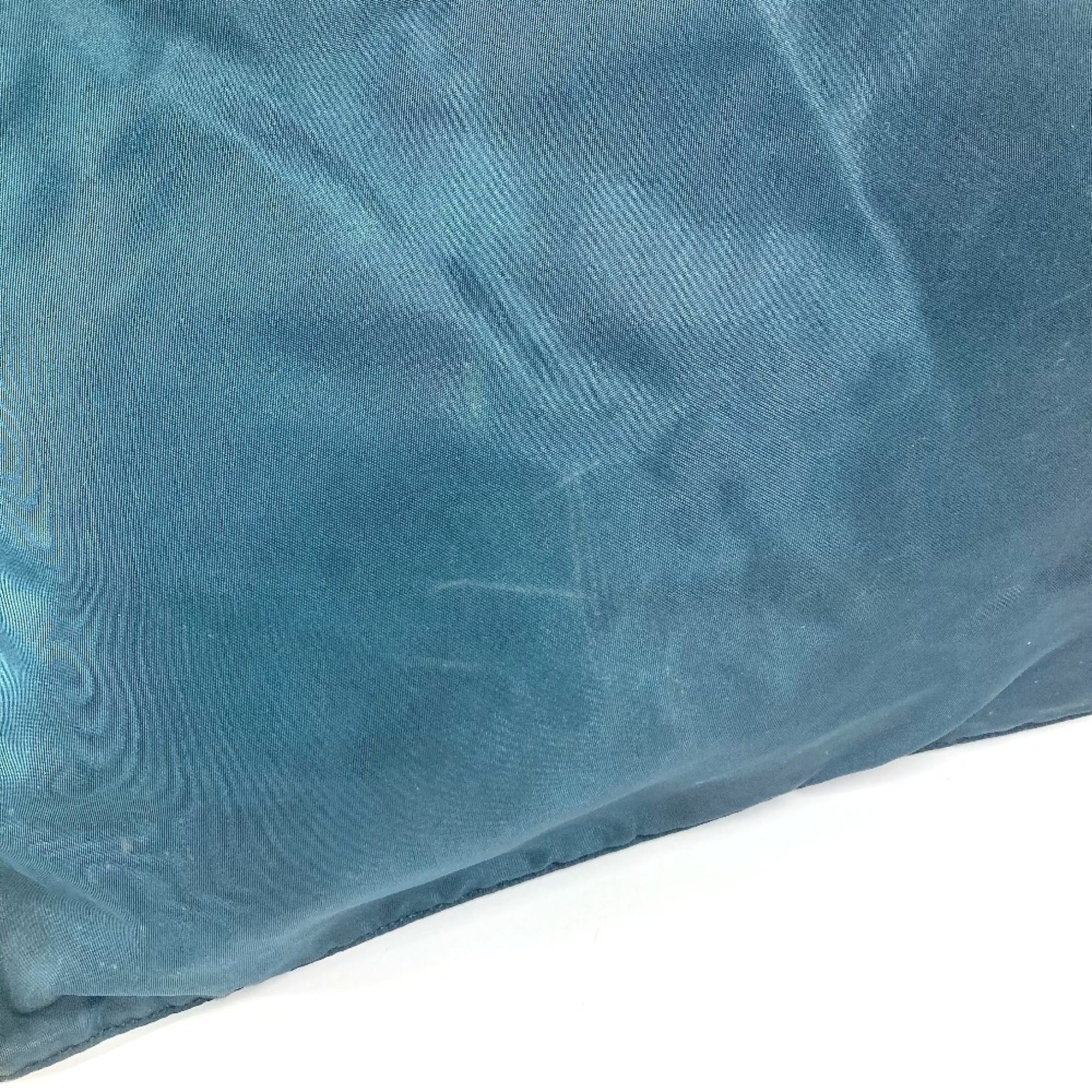 Prada Blue Nylon Shoulder Bag (Pre-Owned)
