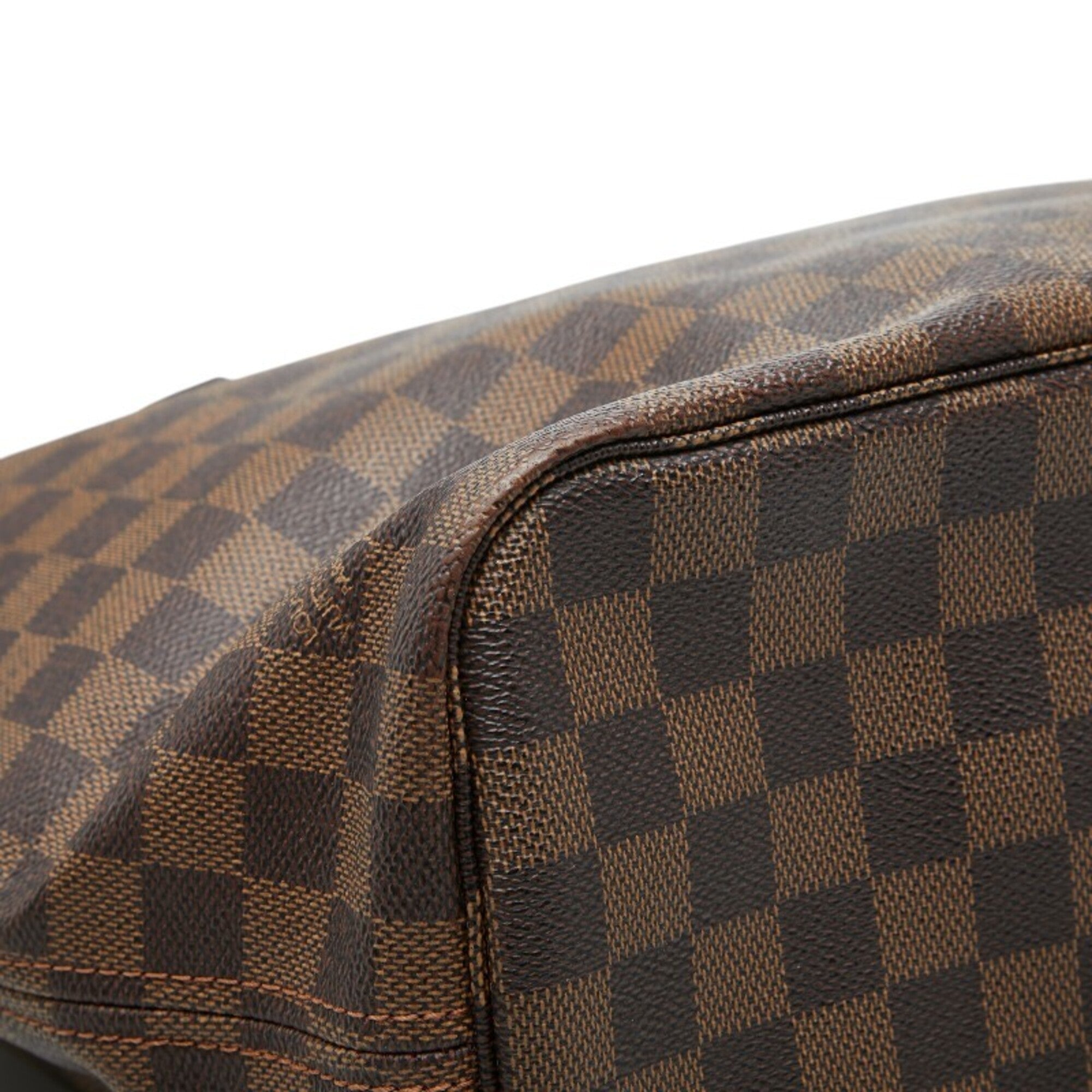 Louis Vuitton Brown Pvc Leather Shoulder Bag Tote Bag (Pre-Owned)