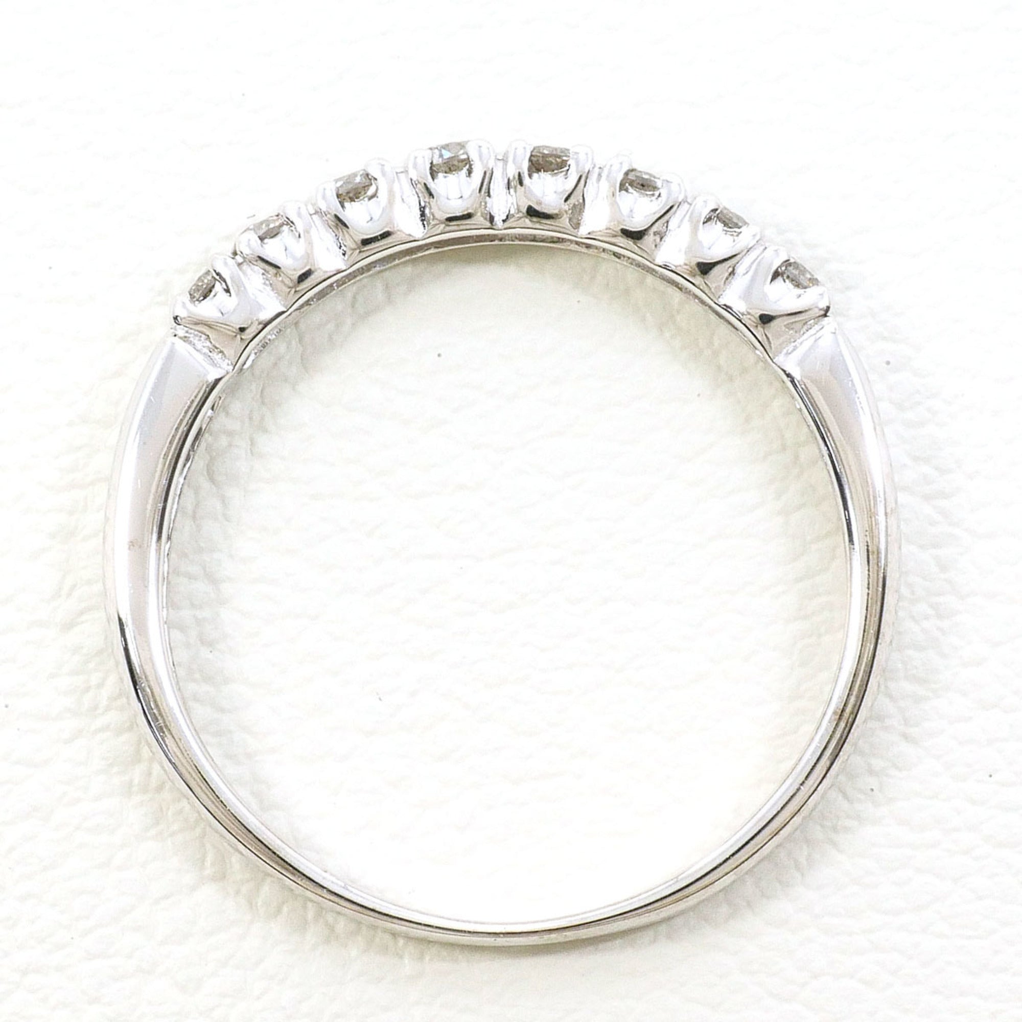 Unbranded White Gold White Gold (10K) Band Ring (Pre-Owned)