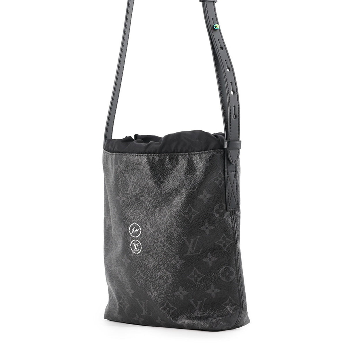 Louis Vuitton Monogram Eclipse Black Noir Monogram Eclipse Shoulder Bag (Pre-Owned)