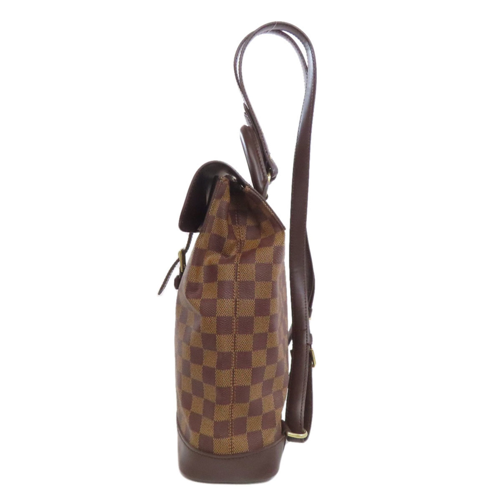 Louis Vuitton Brown Damier Canvas Ebene Damier Canvas Backpack (Pre-Owned)