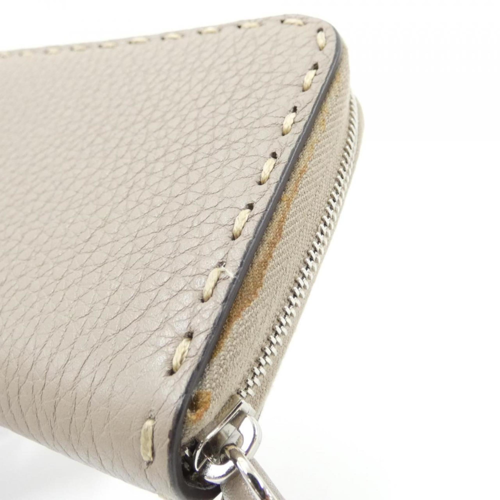 Fendi Leather Coin Purse/Coin Case (Pre-Owned)