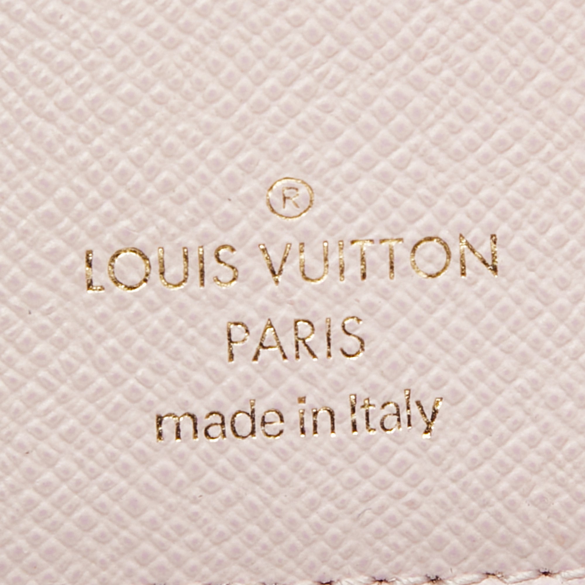 Louis Vuitton Monogram Pink Rose Clair Pvc Leather Wallet (Tri-Fold) (Pre-Owned)