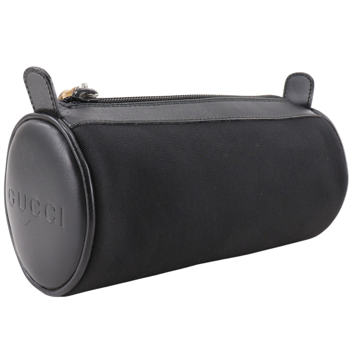Gucci Black Nylon Canvas Pouch (Pre-Owned)