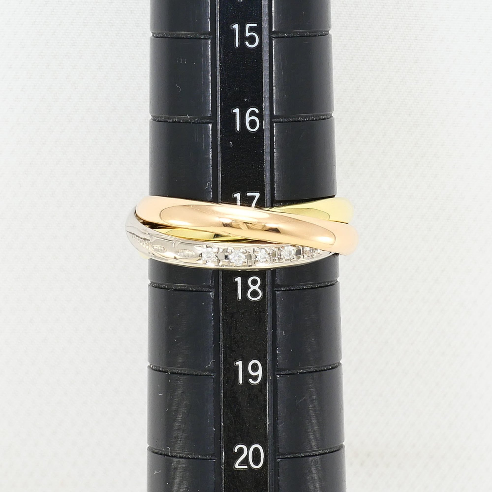 Unbranded White Gold White Gold (18K) Band Ring (Pre-Owned)