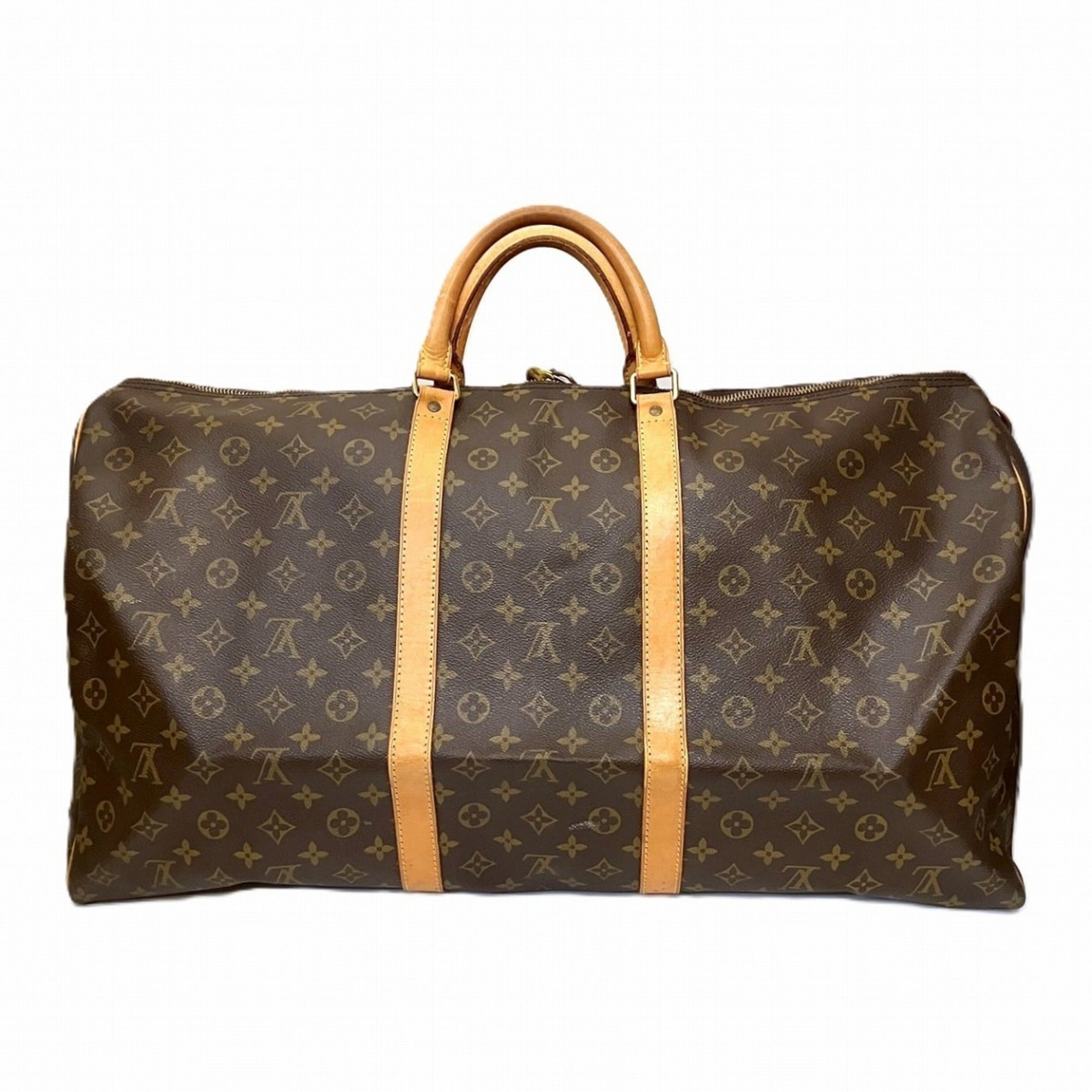 Louis Vuitton Brown Monogram Boston Bag (Pre-Owned)