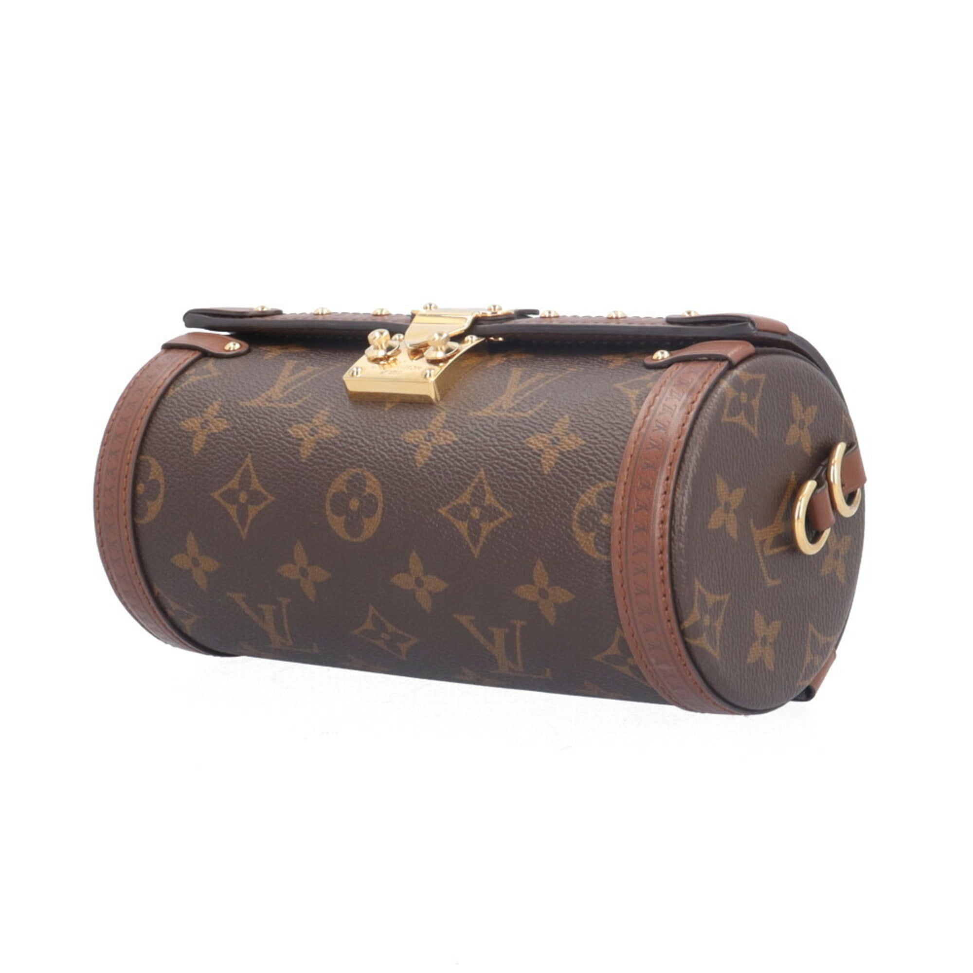 Louis Vuitton Brown Monogram Canvas Shoulder Bag (Pre-Owned)