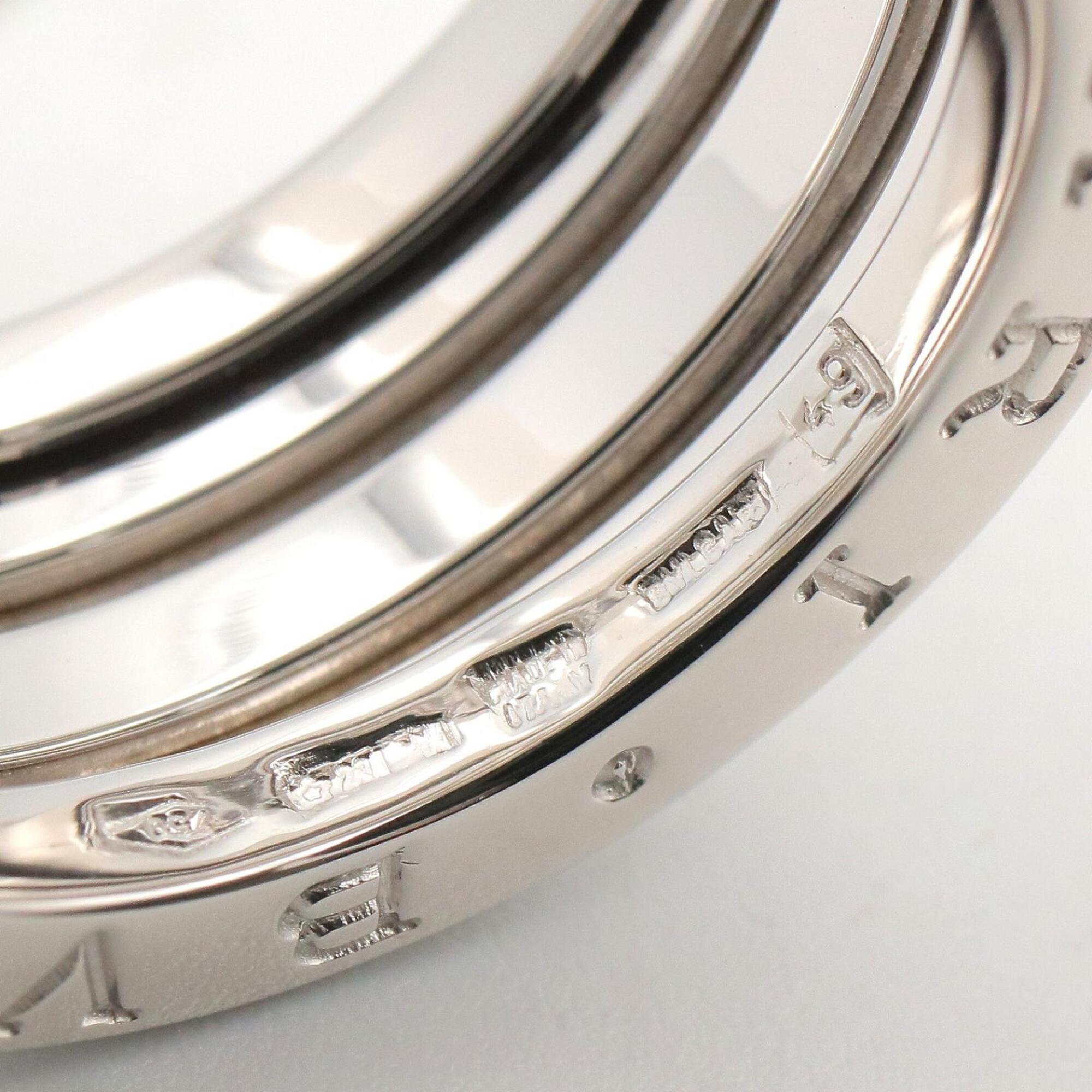 Bvlgari Silver White Gold (18K) Band Ring (Pre-Owned)