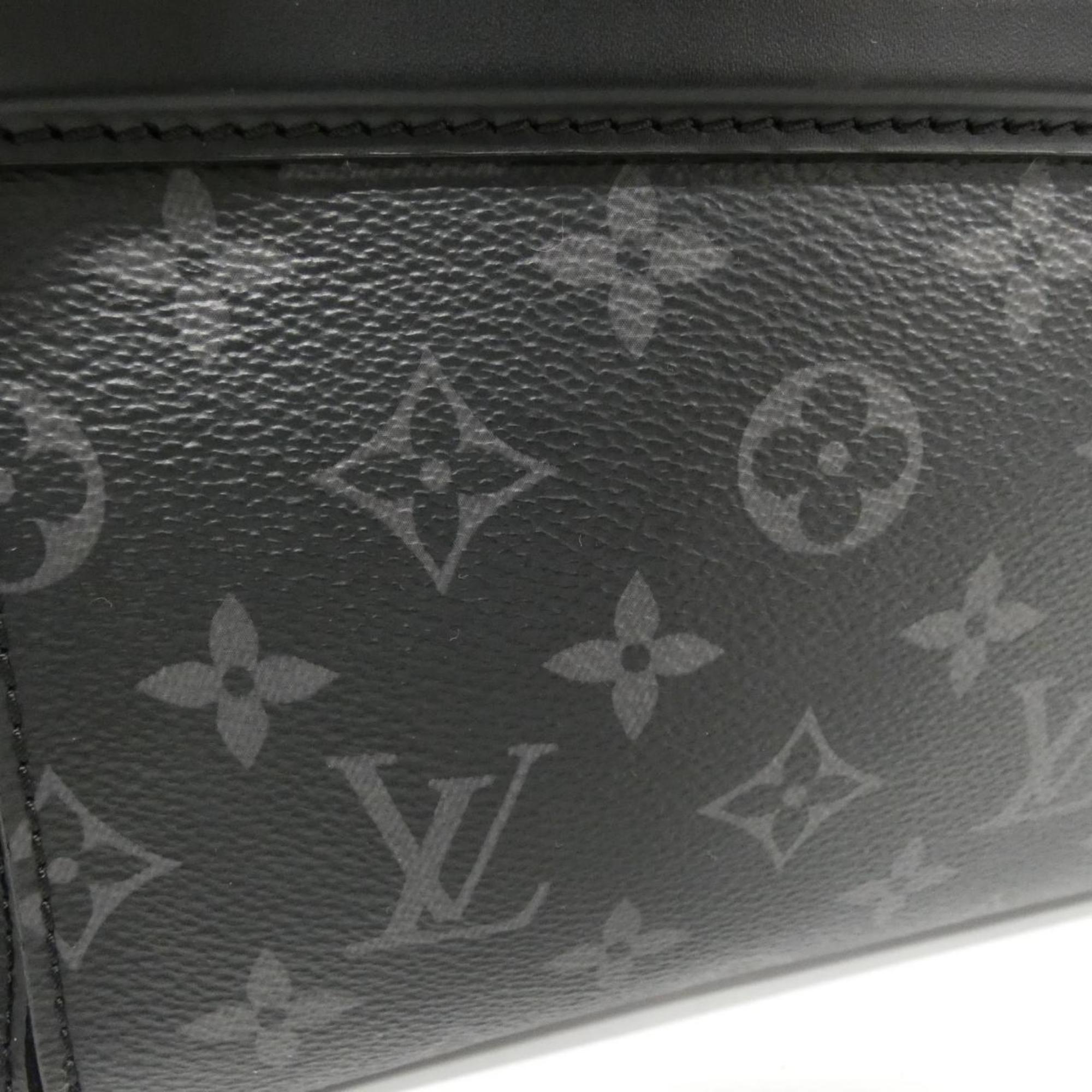 Louis Vuitton Black Coated Canvas Shoulder Bag (Pre-Owned)