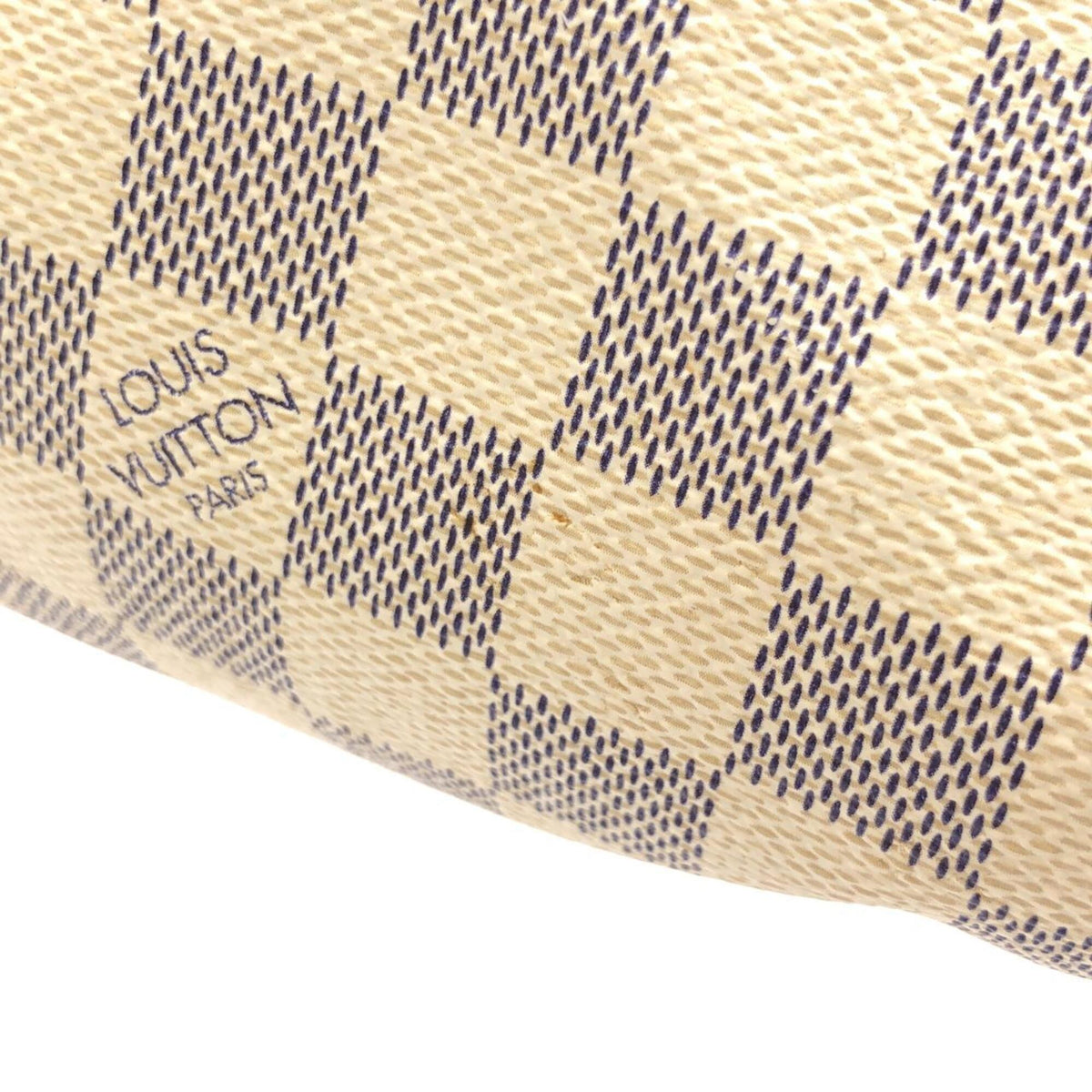 Louis Vuitton Azur Coated Canvas Boston Bag (Pre-Owned)