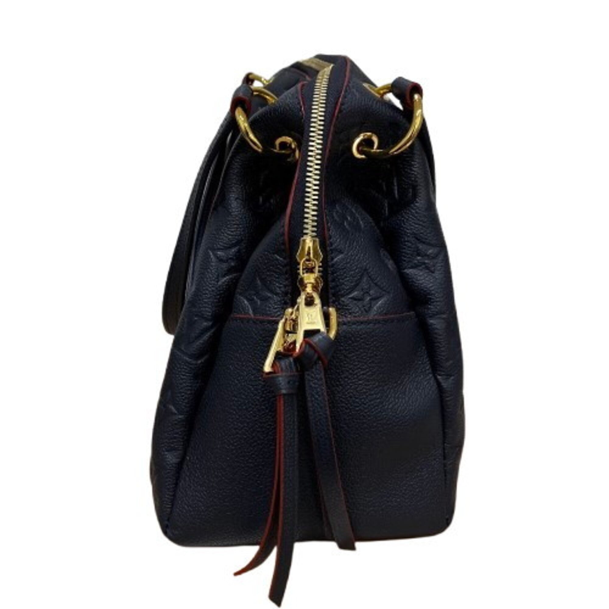 Louis Vuitton Black Monogram Empreinte Leather Handbag (Pre-Owned)