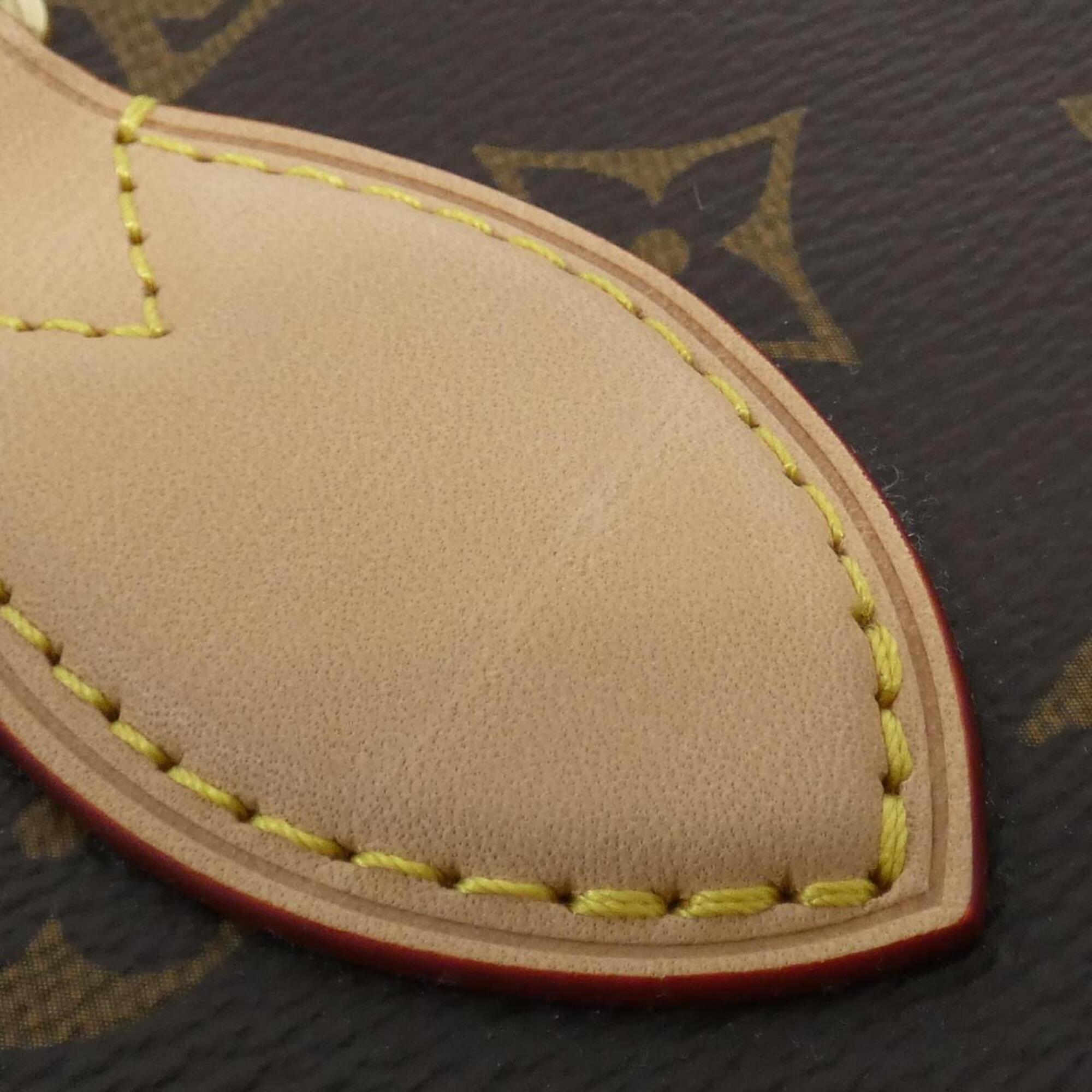 Louis Vuitton Marron Coated Canvas Handbag (Pre-Owned)