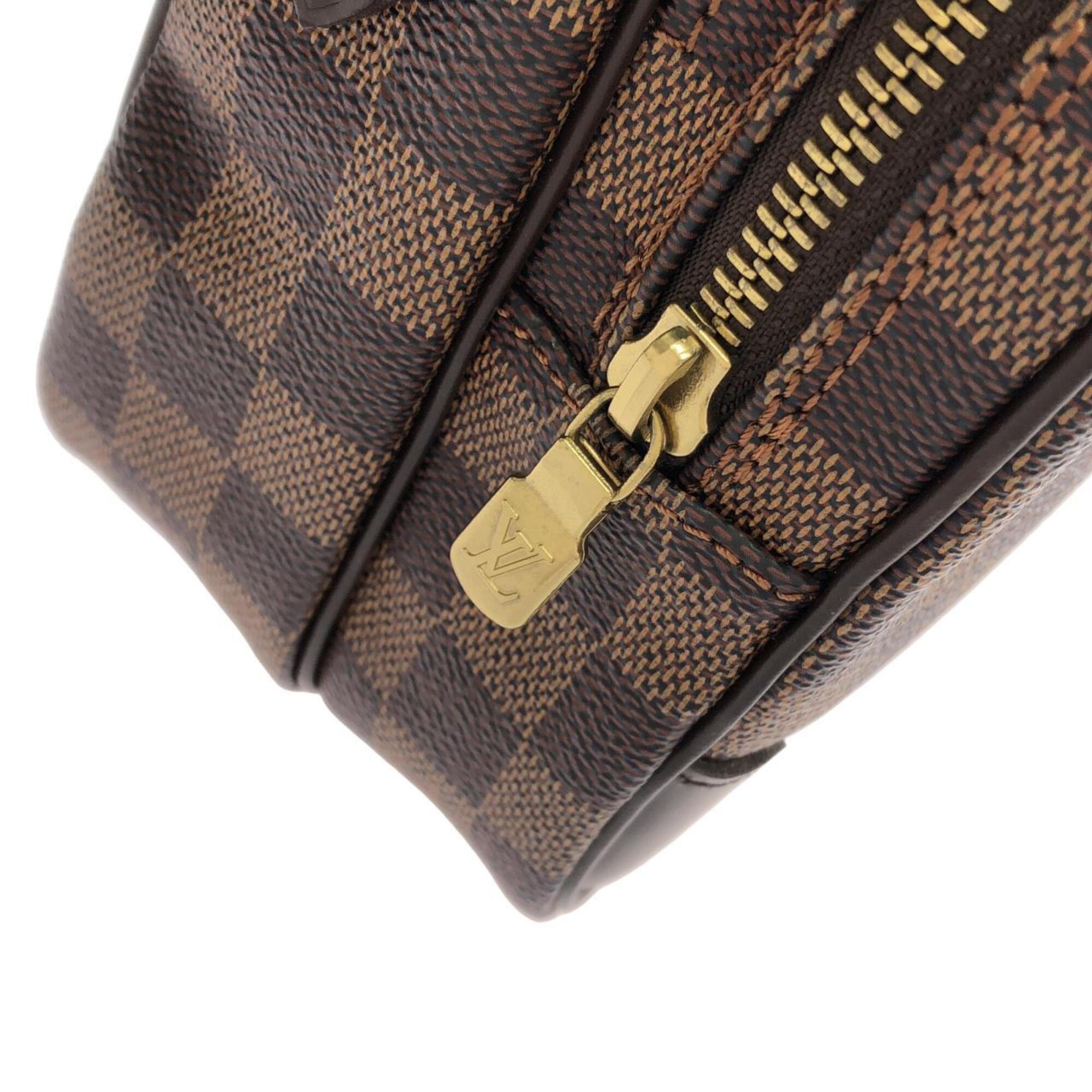 Louis Vuitton Ebene Coated Canvas Shoulder Bag (Pre-Owned)