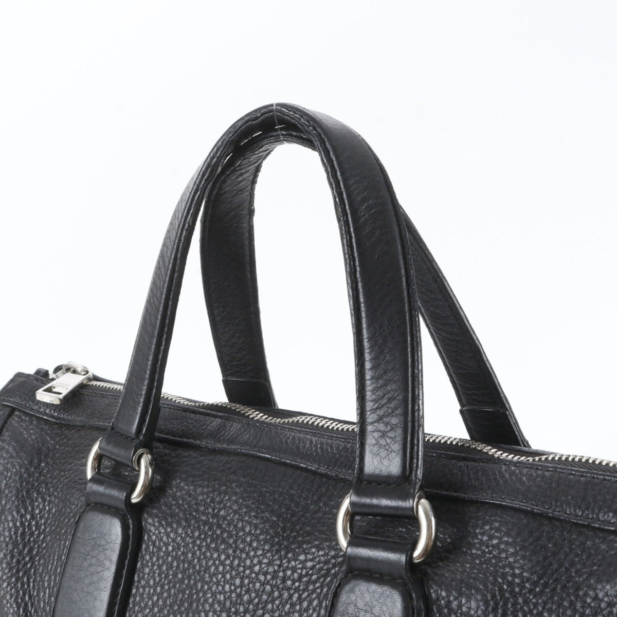 Gucci Black Leather Tote Bag (Pre-Owned)