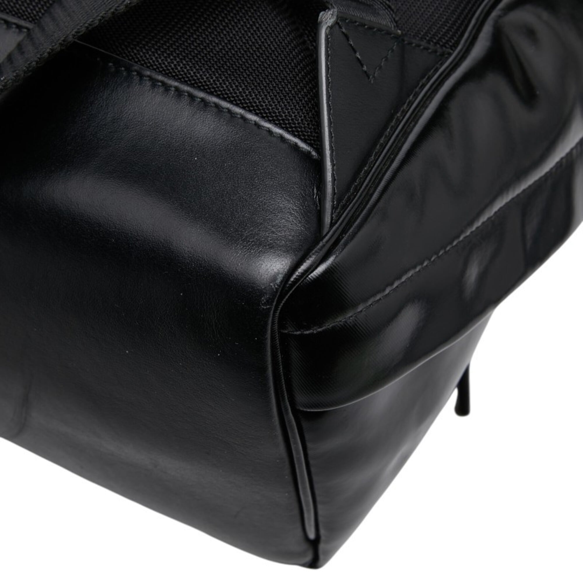 Burberry Black Pvc Backpack (Pre-Owned)