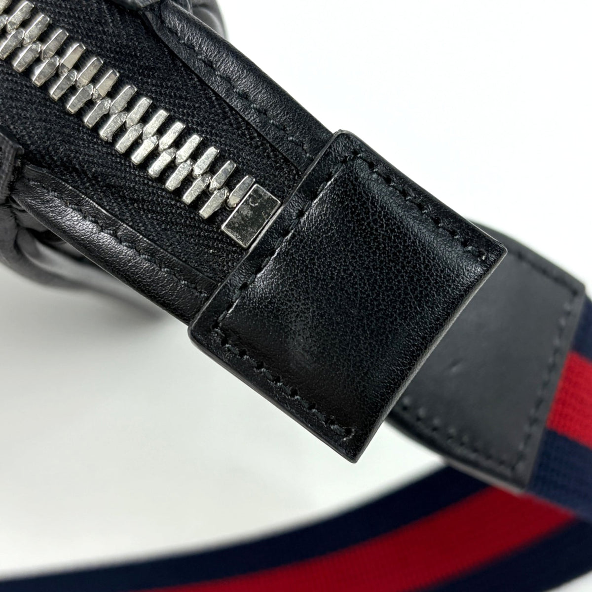 Gucci Black Coated Canvas Leather Shoulder Bag (Pre-Owned)