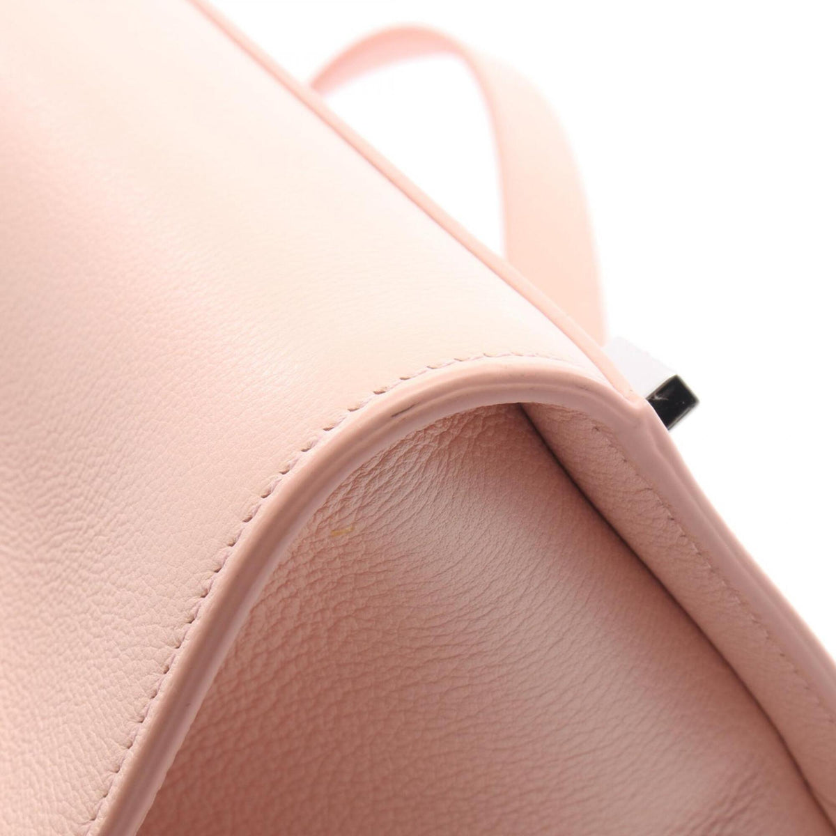 Salvatore Ferragamo Pink Leather Handbag (Pre-Owned)