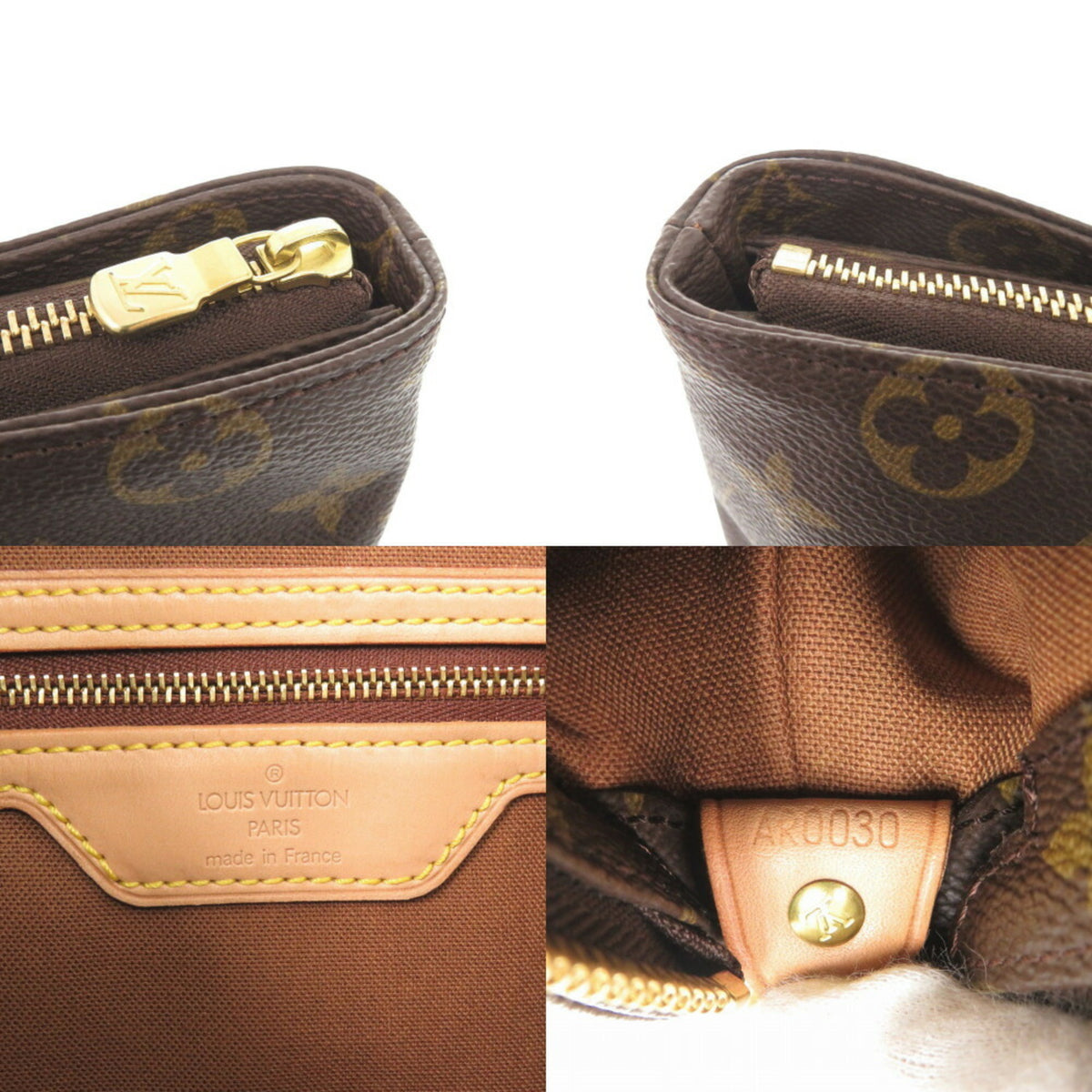 Louis Vuitton Brown Monogram Tote Bag (Pre-Owned)