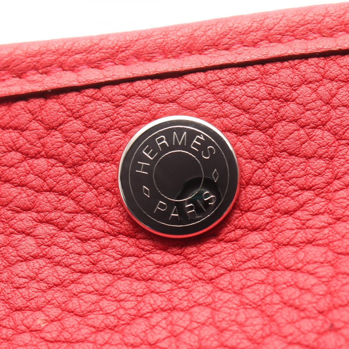 Hermes Pink Negonda Leather Handbag Tote Bag (Pre-Owned)