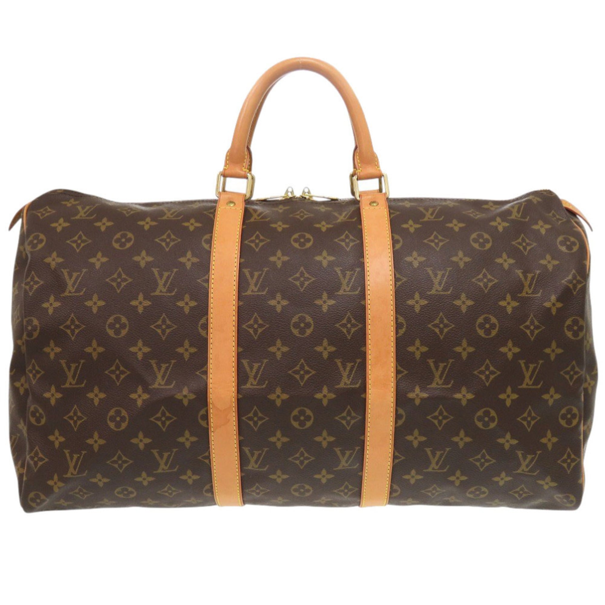 Louis Vuitton Brown Monogram Monogram Boston Bag (Pre-Owned)