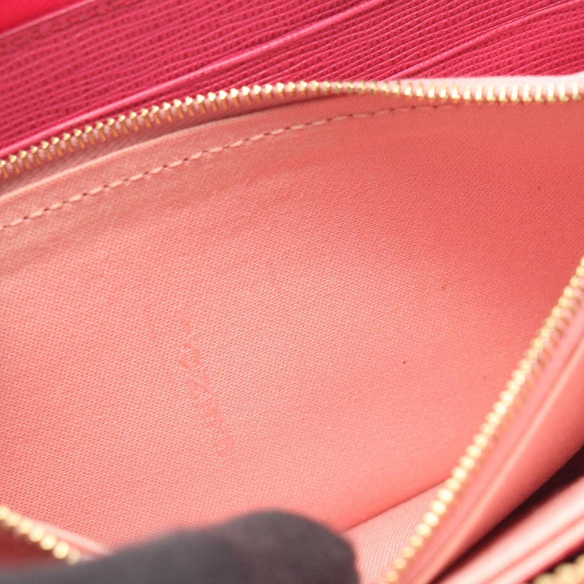 Fendi Pink Leather Long Wallet (Bi-Fold) (Pre-Owned)