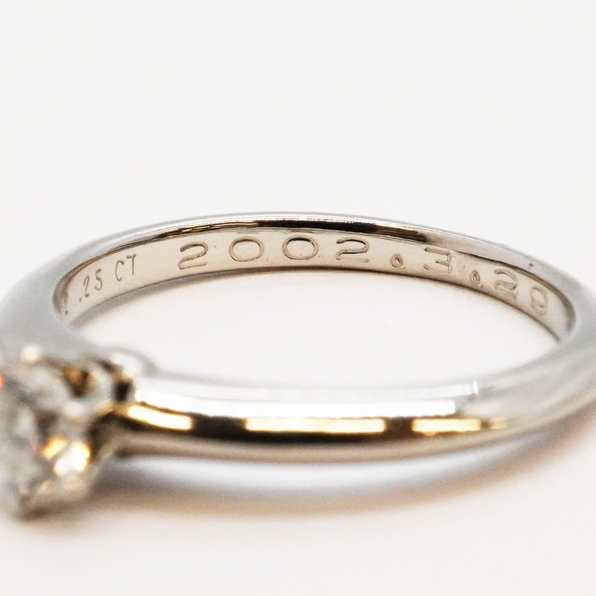Tiffany Platinum 950 Band Ring (Pre-Owned)