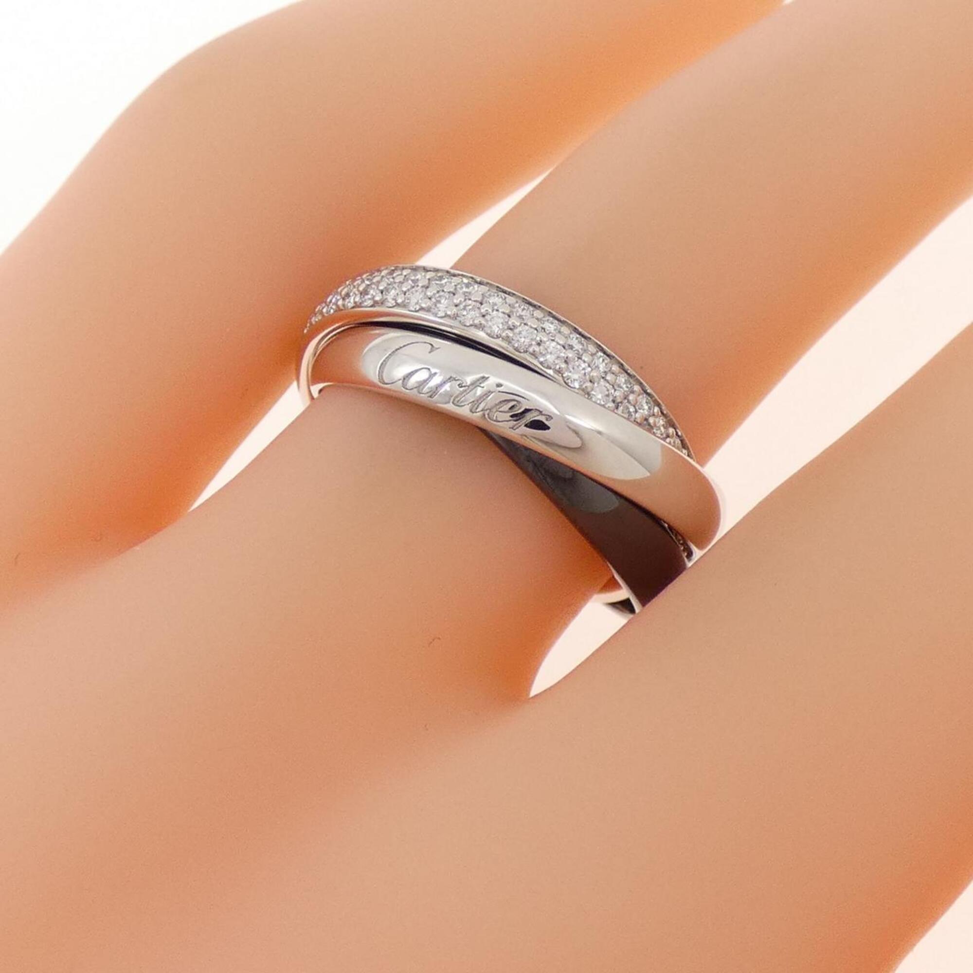 Cartier White Gold (18K) Ceramic Band Ring (Pre-Owned)
