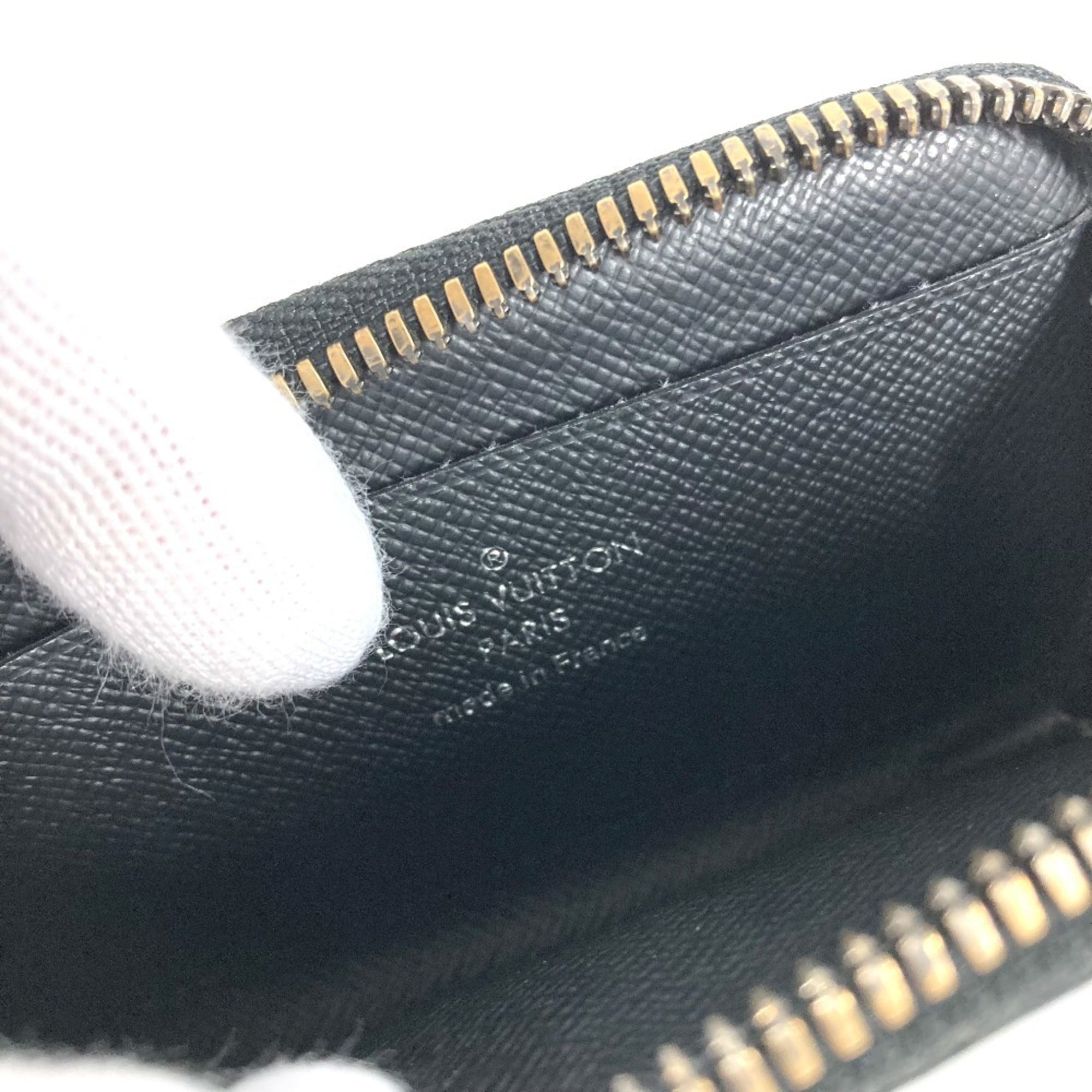 Louis Vuitton Monogram Eclipse Black Monogram Eclipse Coin Purse/Coin Case (Pre-Owned)