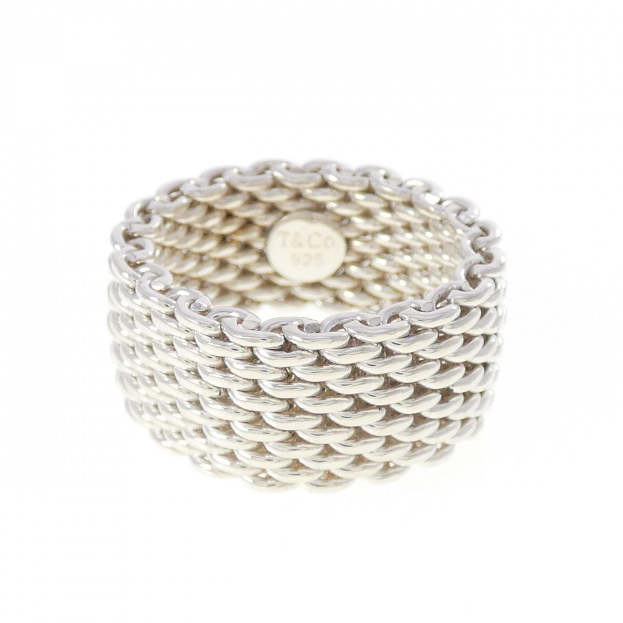 Tiffany Silver 925 Band Ring (Pre-Owned)