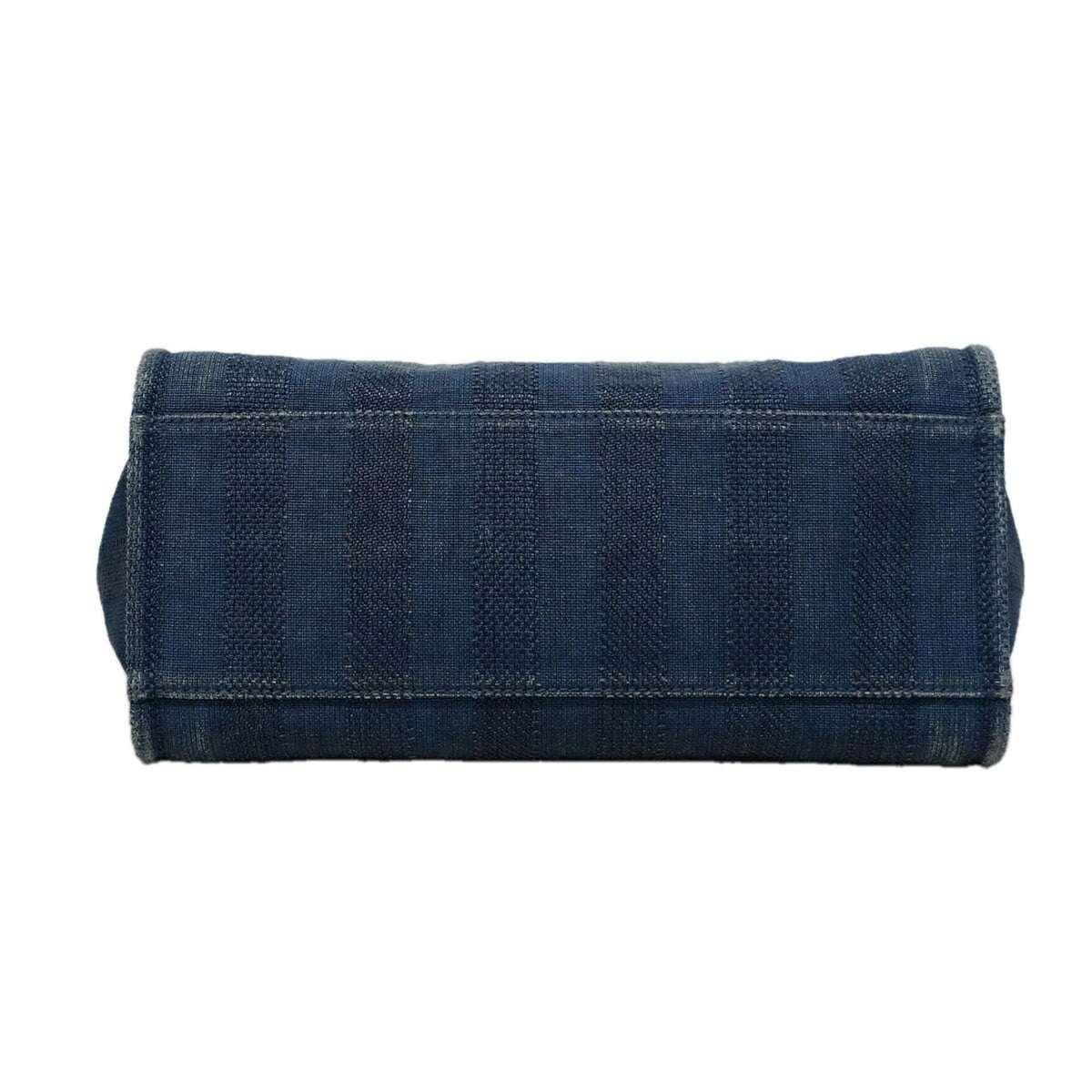 Chanel Navy Tweed Tote Bag (Pre-Owned)