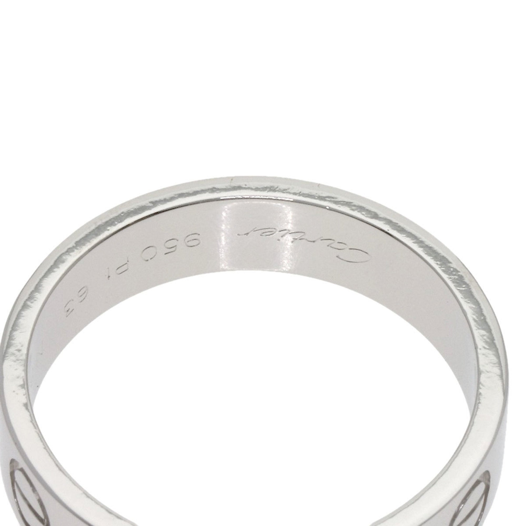 Cartier Platinum 950 Band Ring (Pre-Owned)