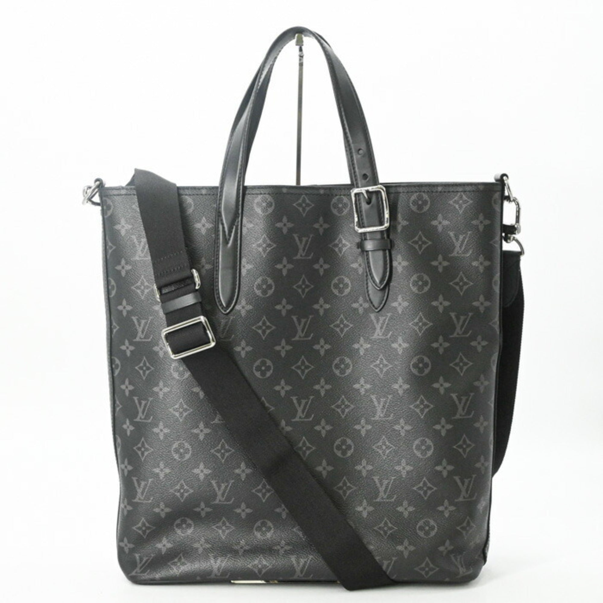 Louis Vuitton Black Monogram Eclipse Shoulder Bag Tote Bag (Pre-Owned)