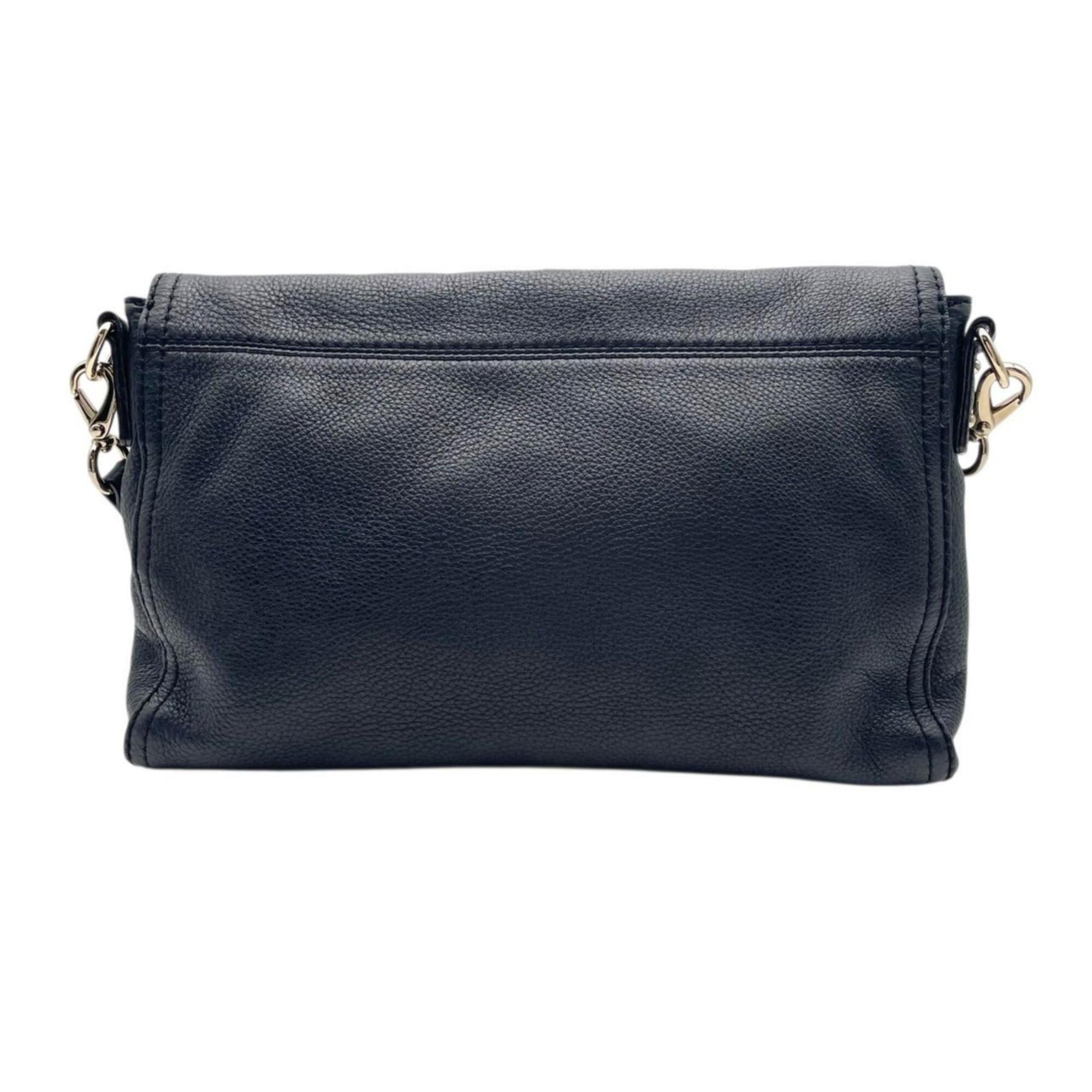 Kate Spade Black Leather Shoulder Bag (Pre-Owned)
