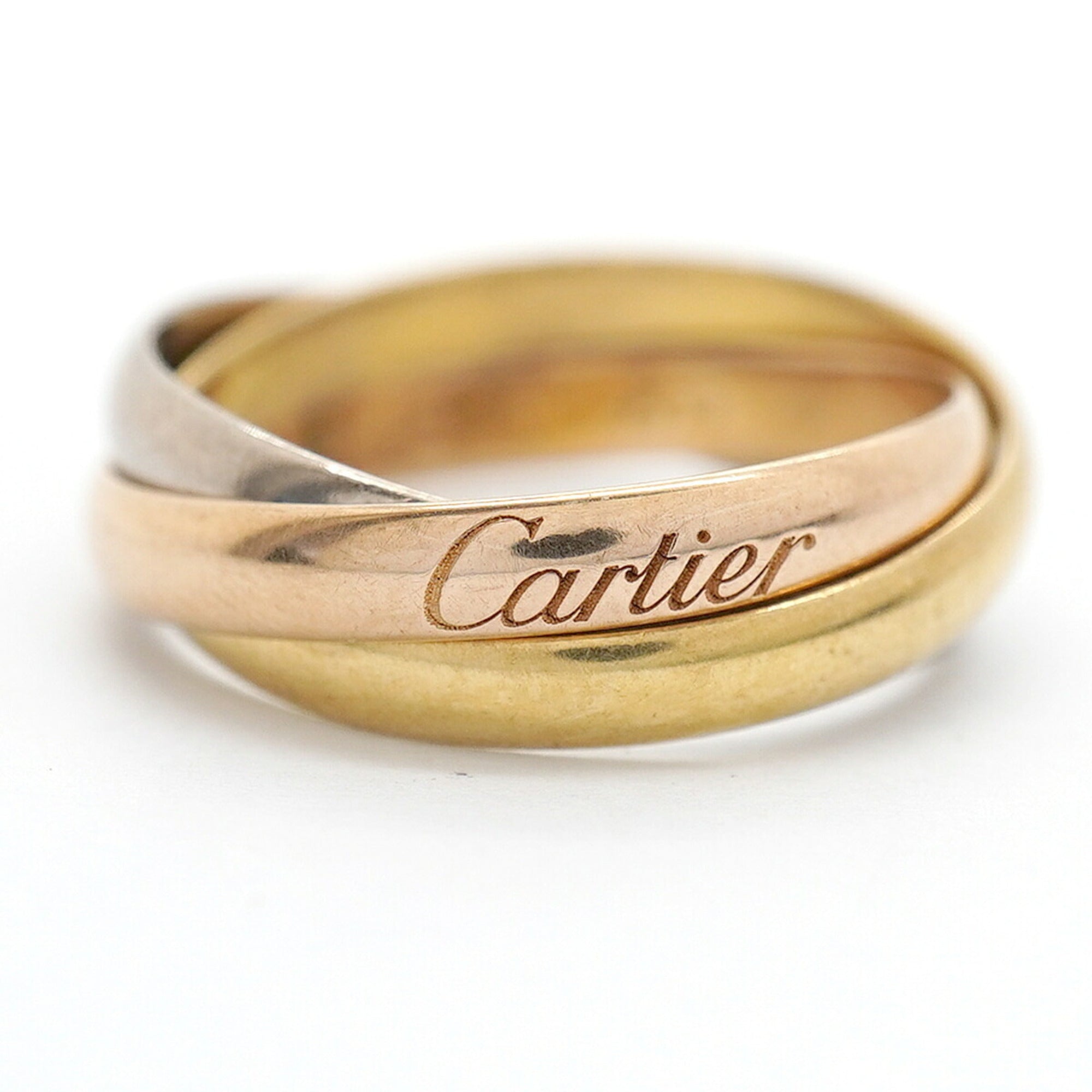 Cartier Yellow Gold (18K) Pink Gold (18K) White Gold (18K) Band Ring (Pre-Owned)