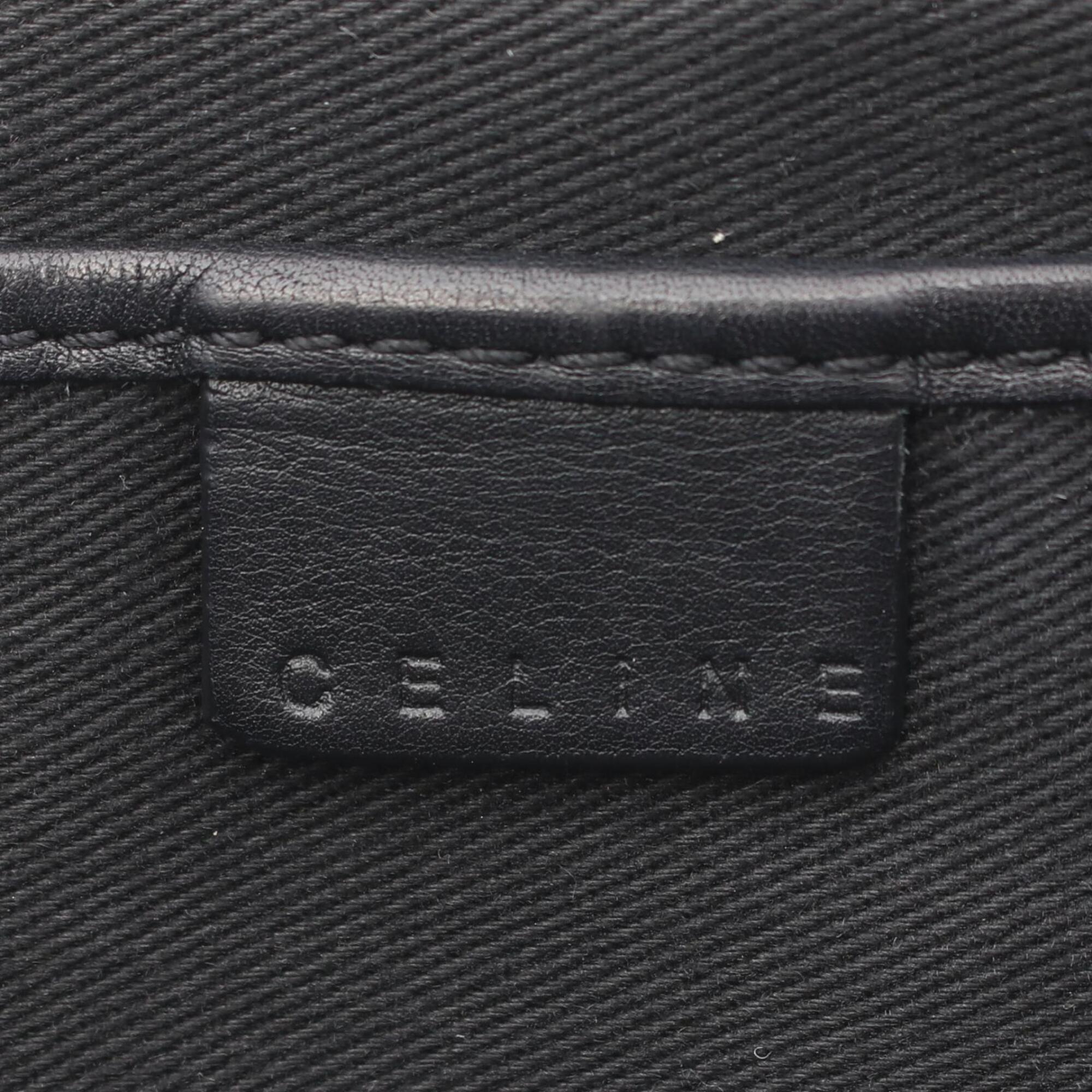 Celine Black Leather Handbag (Pre-Owned)